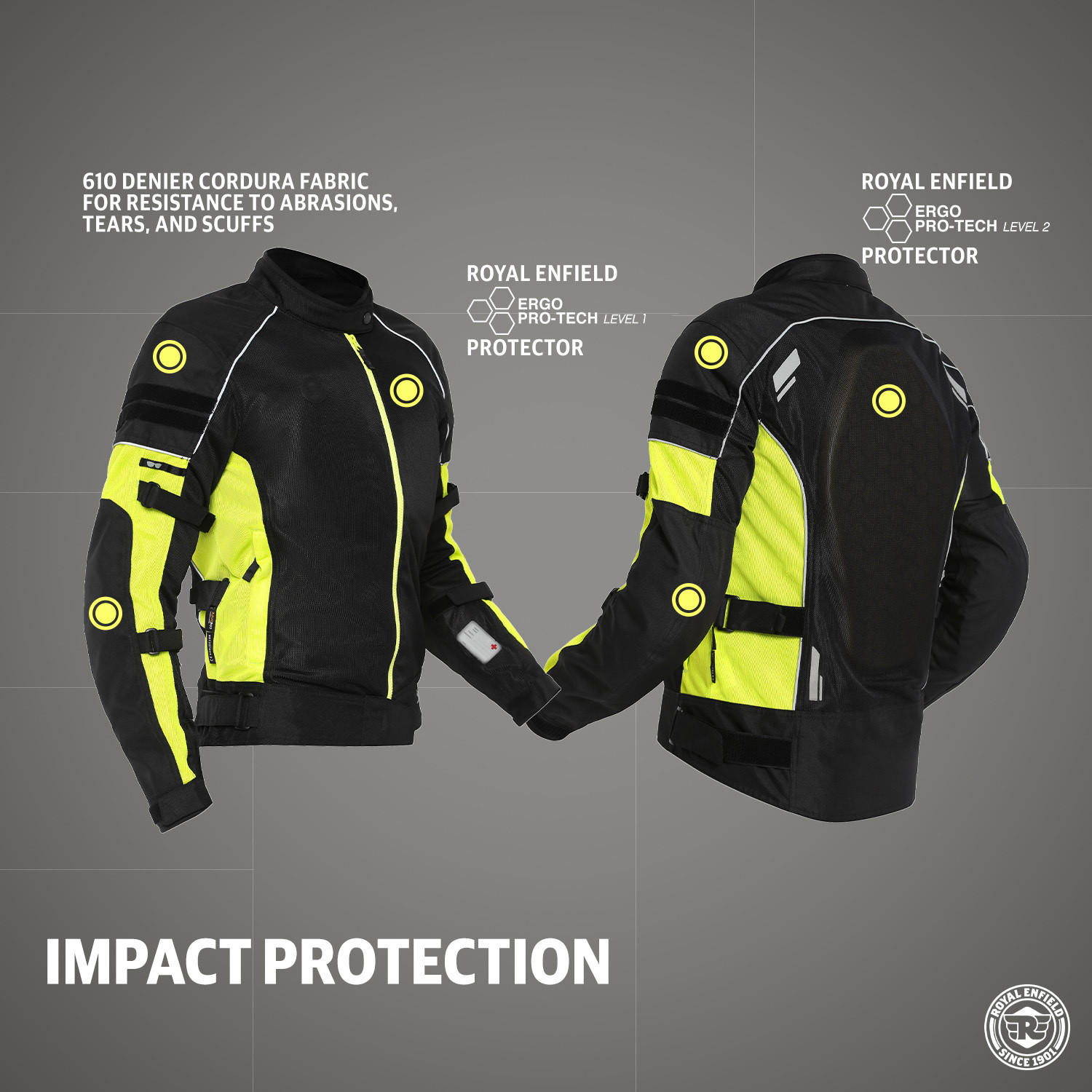 Image of Royal Enfield Streetwind Pro Riding Protective Jacket