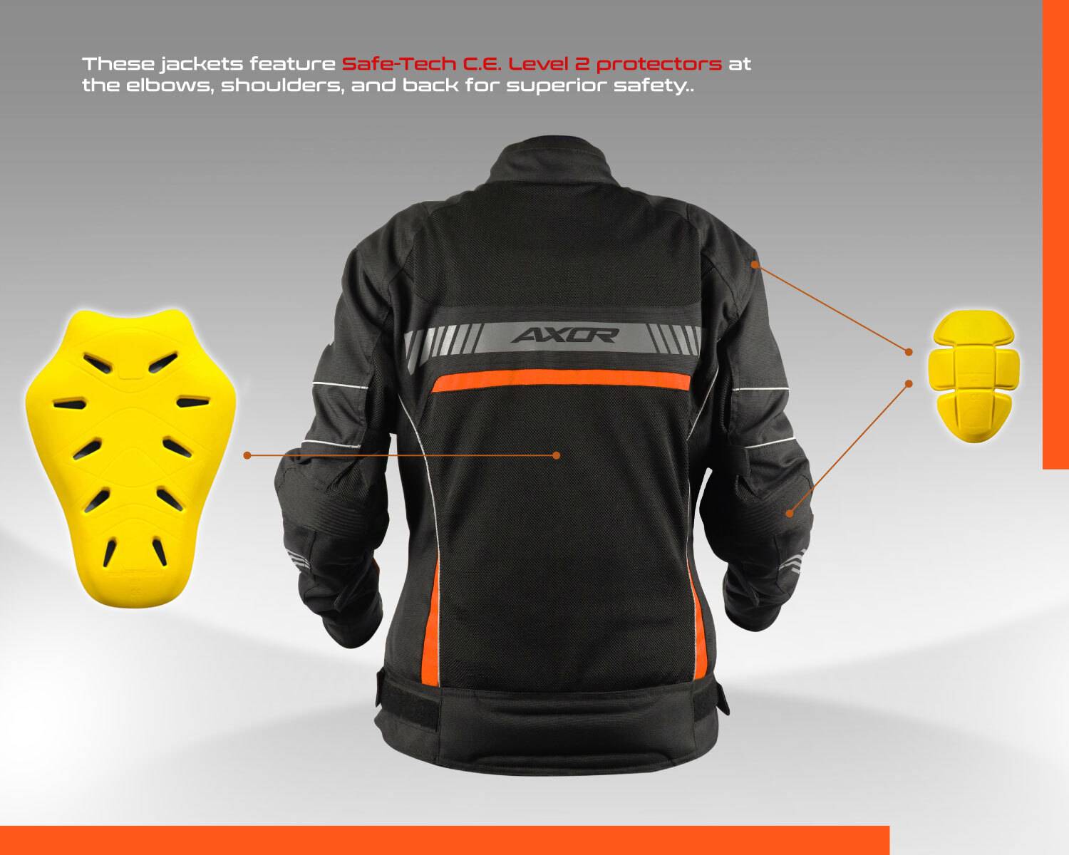 Axor Diva Riding Protective Jacket Black - Image 5