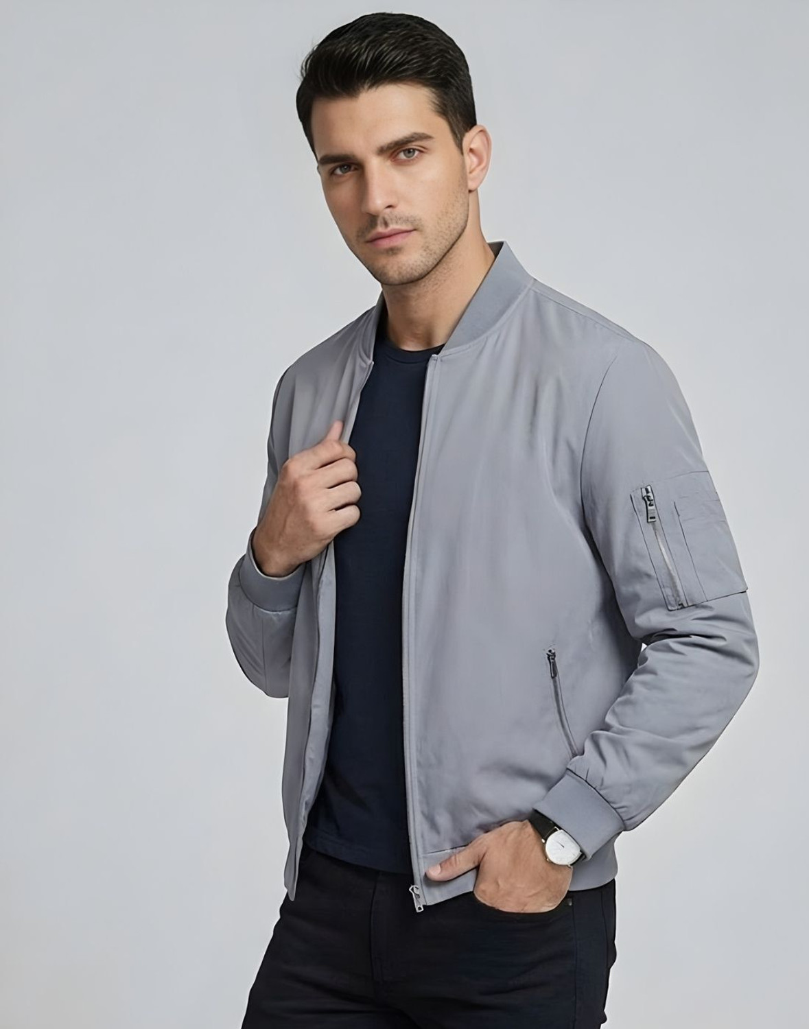 Image of IANDT I&T-CB-E22-23-GREY Riding Protective Jacket