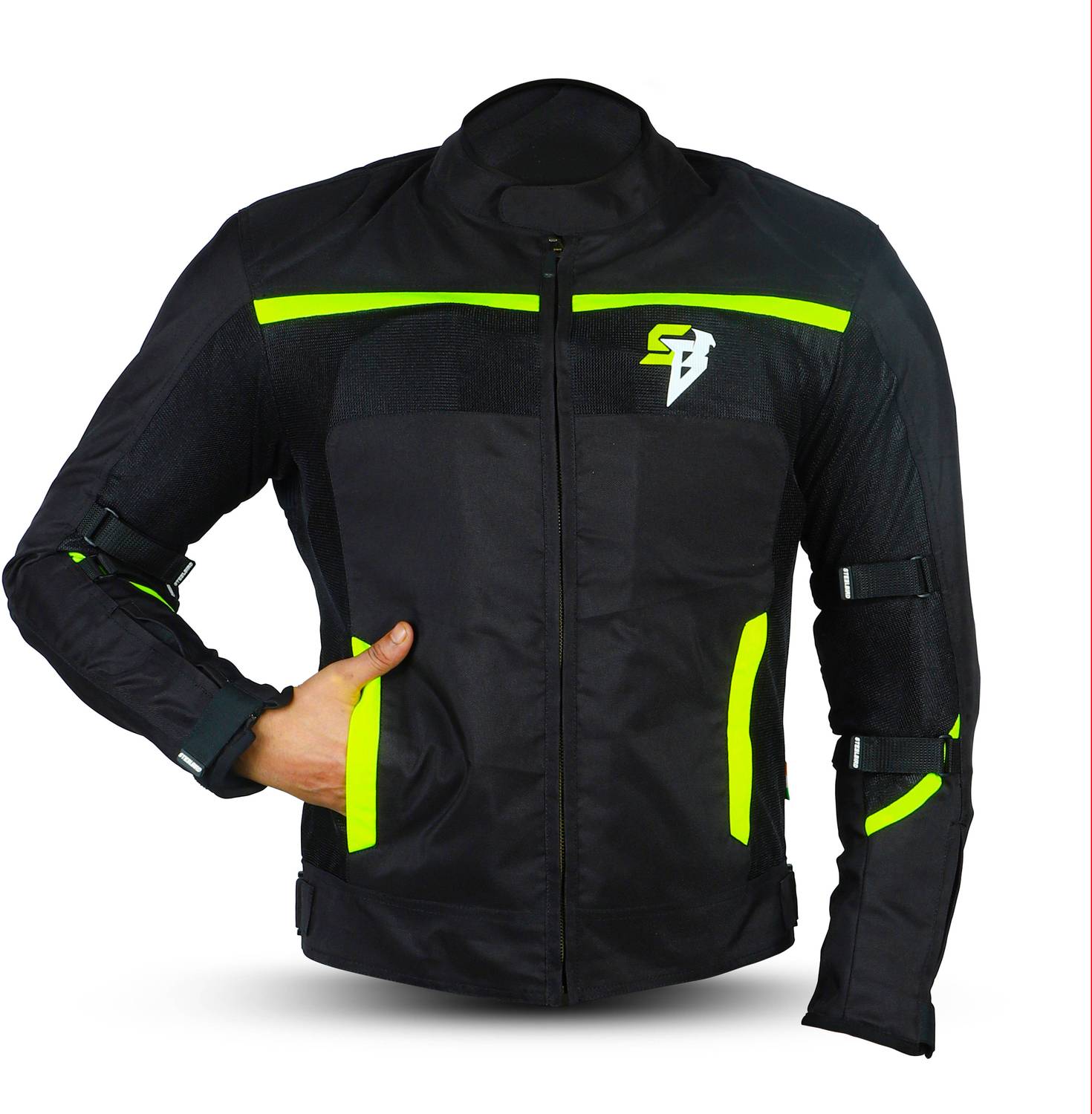 Steelbird Zojila Z2 Riding Jacket with Impact Protection and