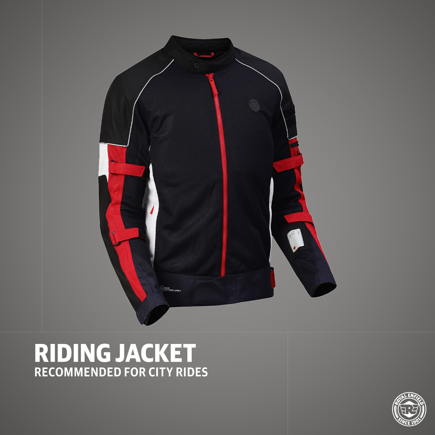 Image of Royal Enfield Streetwind Pro Riding Protective Jacket