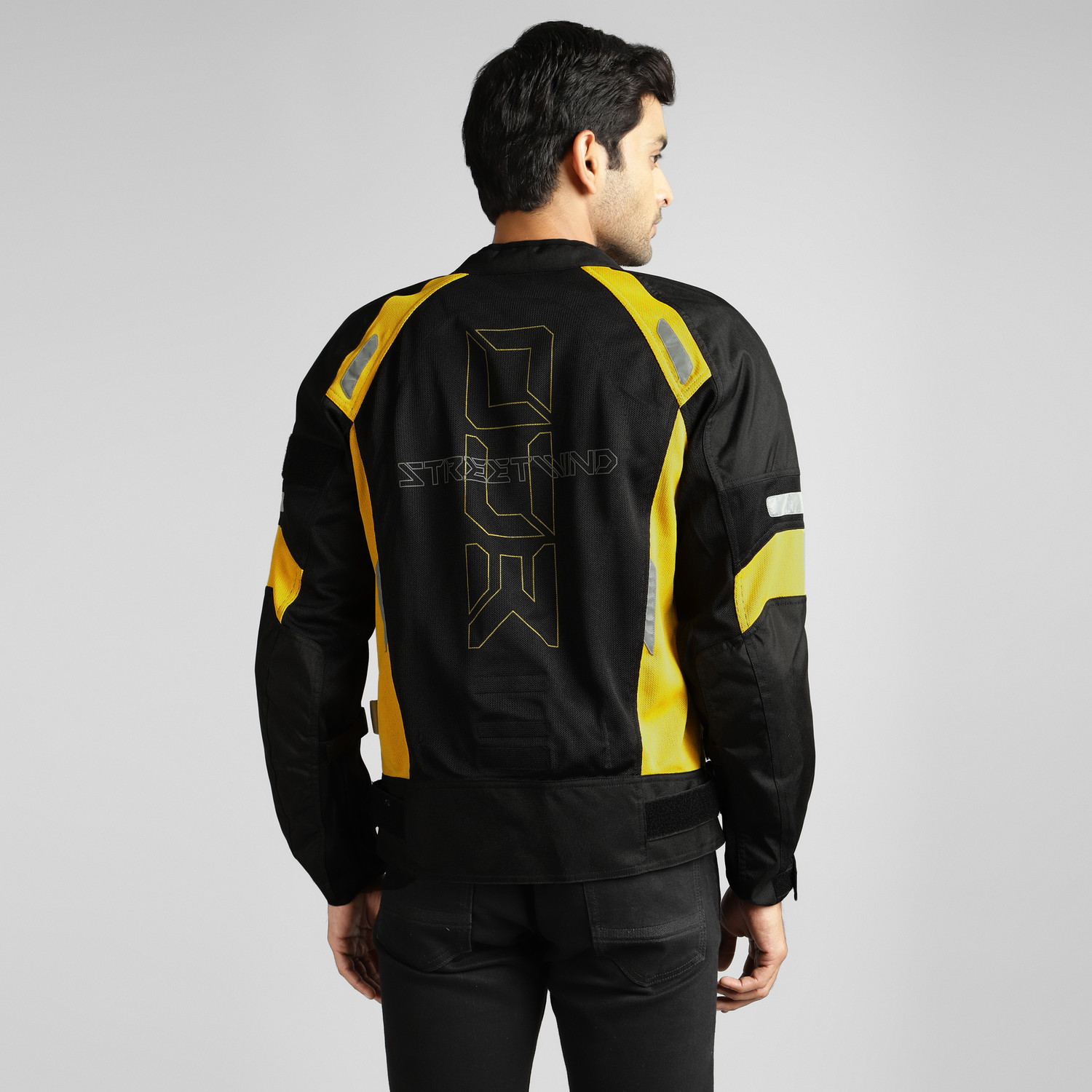 Image of ROYAL ENFIELD Streetwind Eco V2 Sustainable Ridng Jacket | CE Level 2 Shoulder & Elbow Armors Riding Protective Jacket