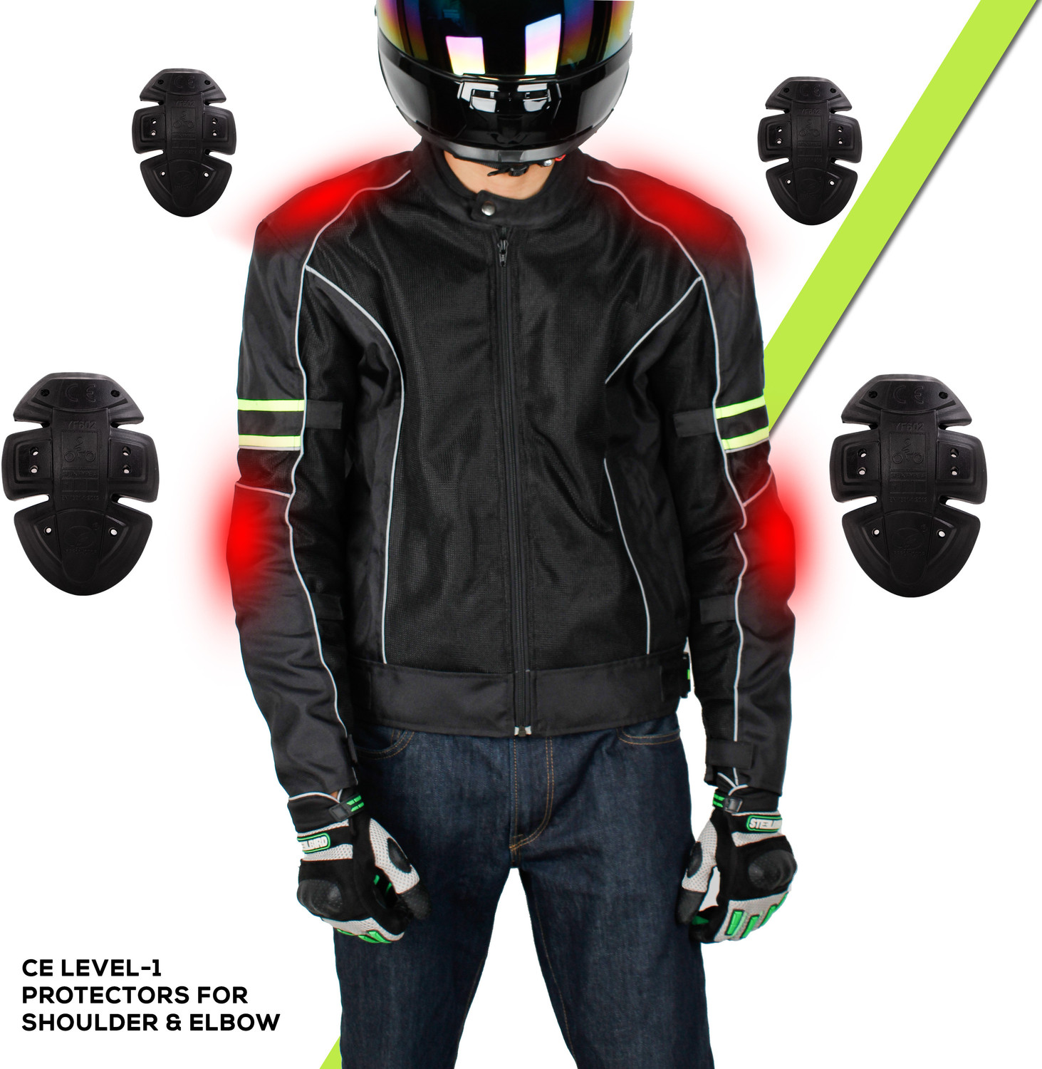 Image of Steelbird Khardungla K-1 Riding Jacket with Impact Protection and Abrasion Resistance Riding Protective Jacket