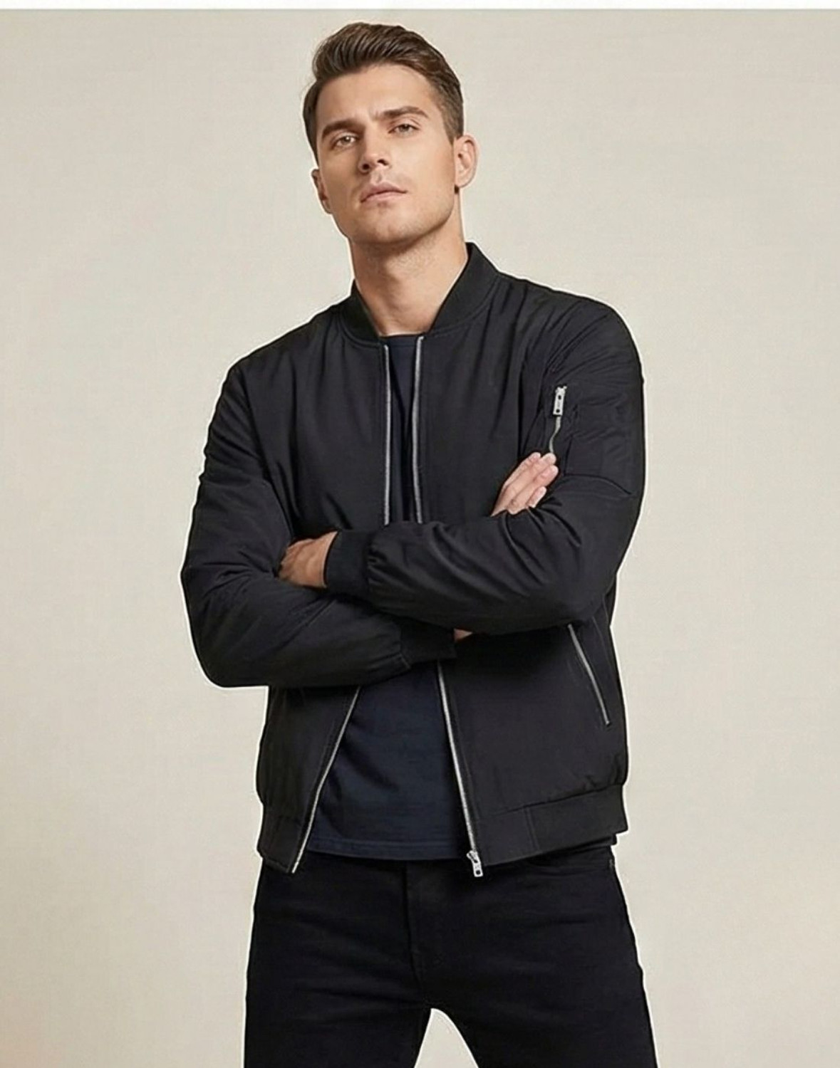 Image of IANDT I&T-CB-E22-23-BLACK Riding Protective Jacket
