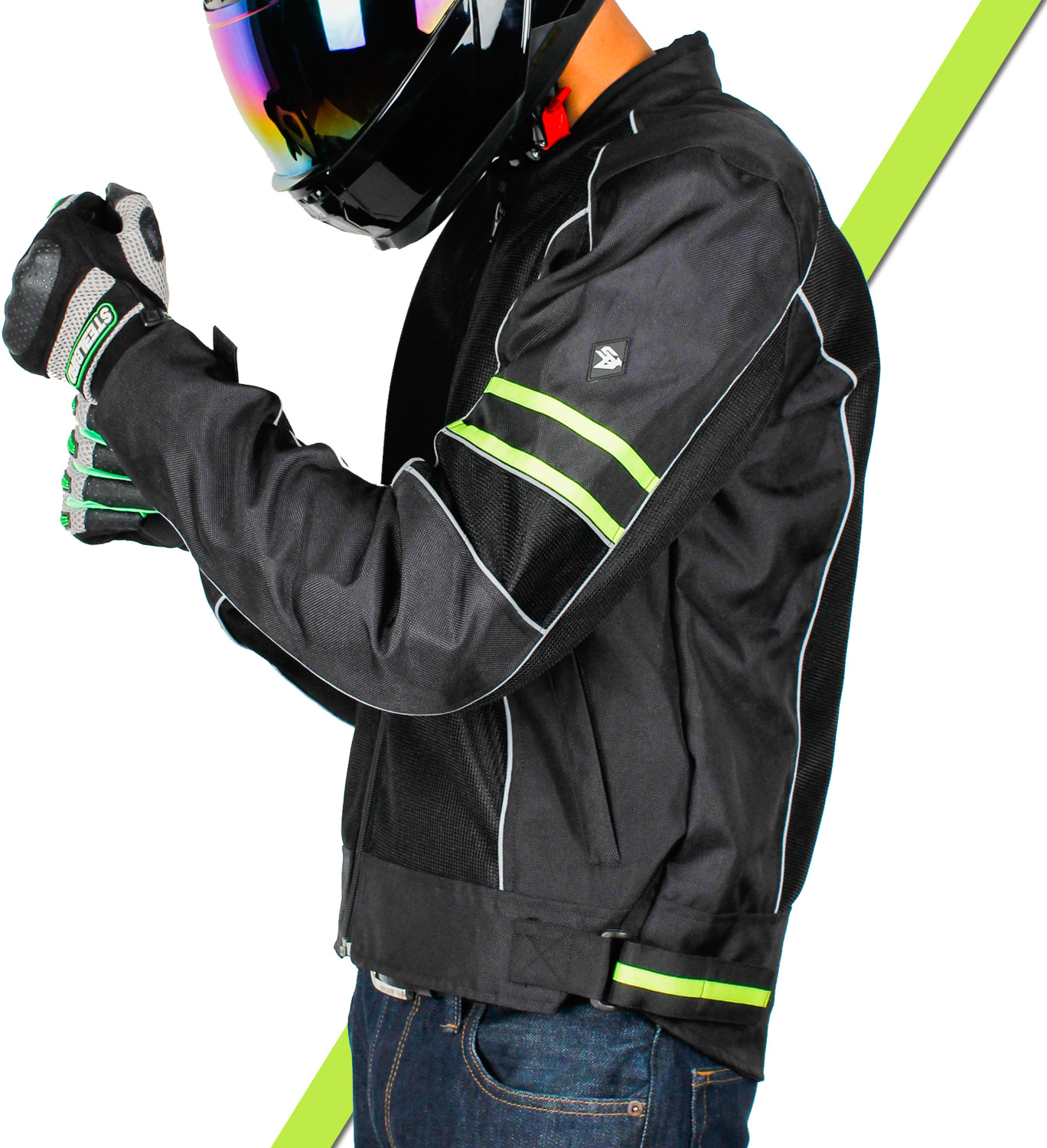 Image of Steelbird Khardungla K-1 Riding Jacket with Impact Protection and Abrasion Resistance Riding Protective Jacket