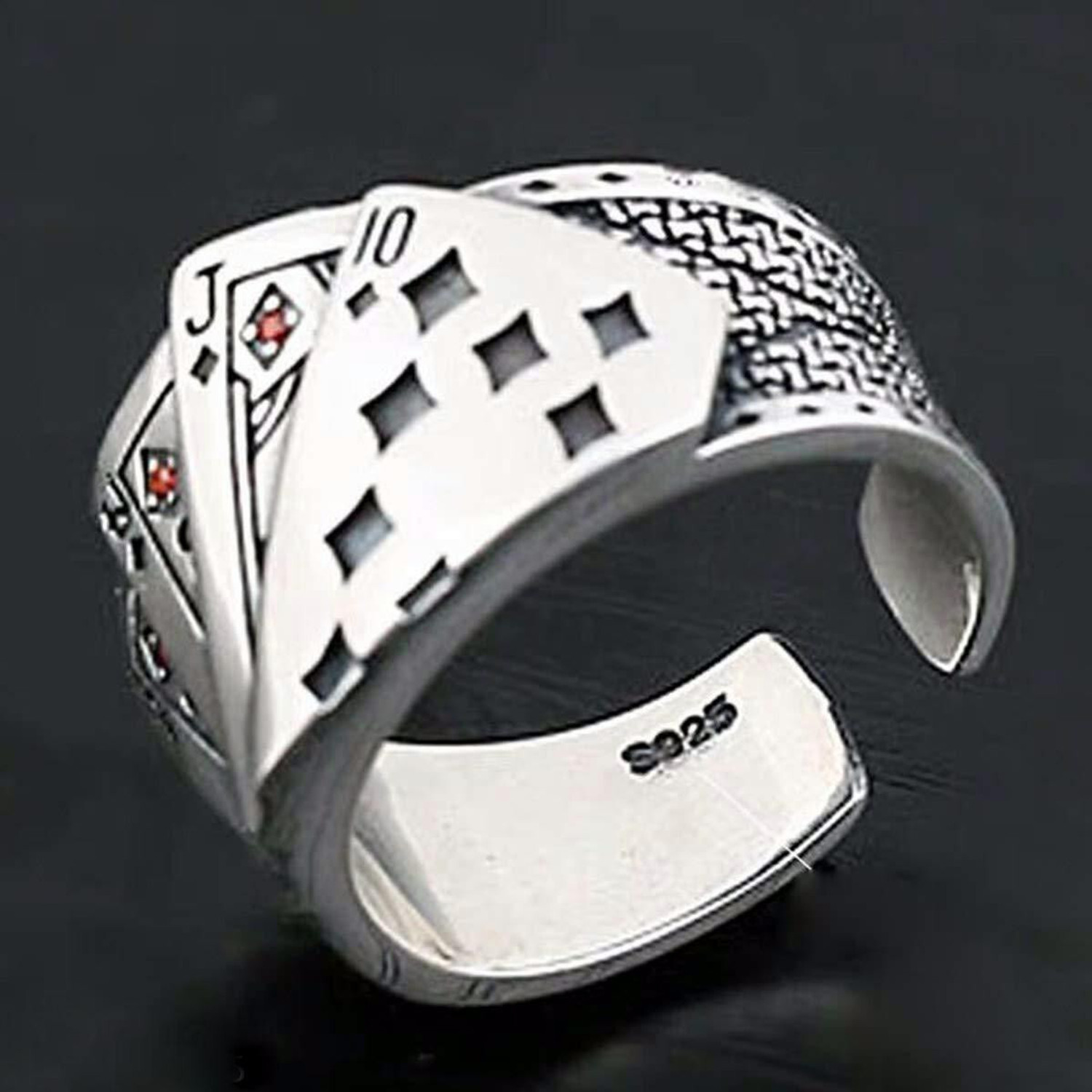 Image of kazare Women Ring | Ring For Girls | Marriage Ring | proposal Ring Brass Rhodium Plated Ring Set
