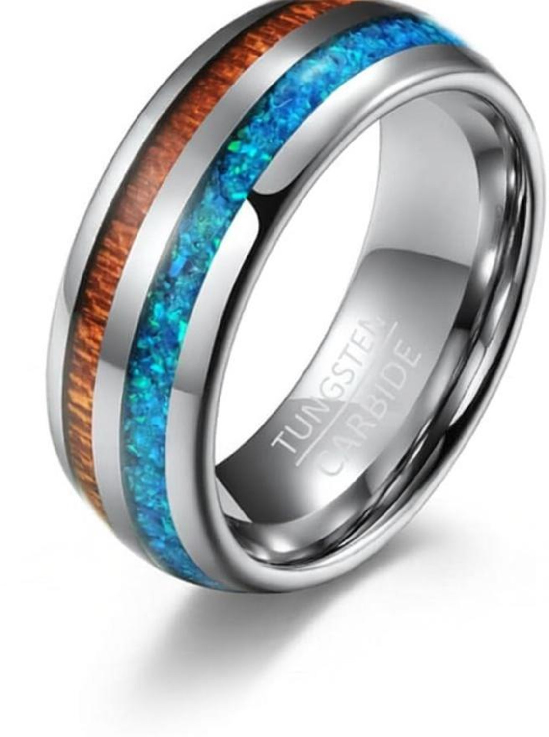 Image of vien Stainless Steel Cubic Zirconia Silver Plated Ring