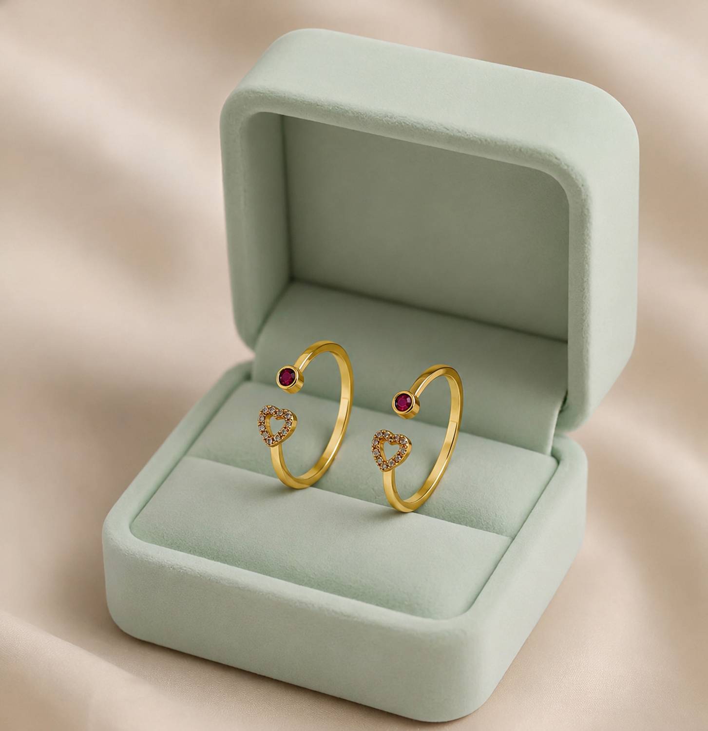 3 STAR JEWELLERY Toe Ring | Gold plated Toe Ring Brass | Brass Diamond Gold Plated Toe Ring
