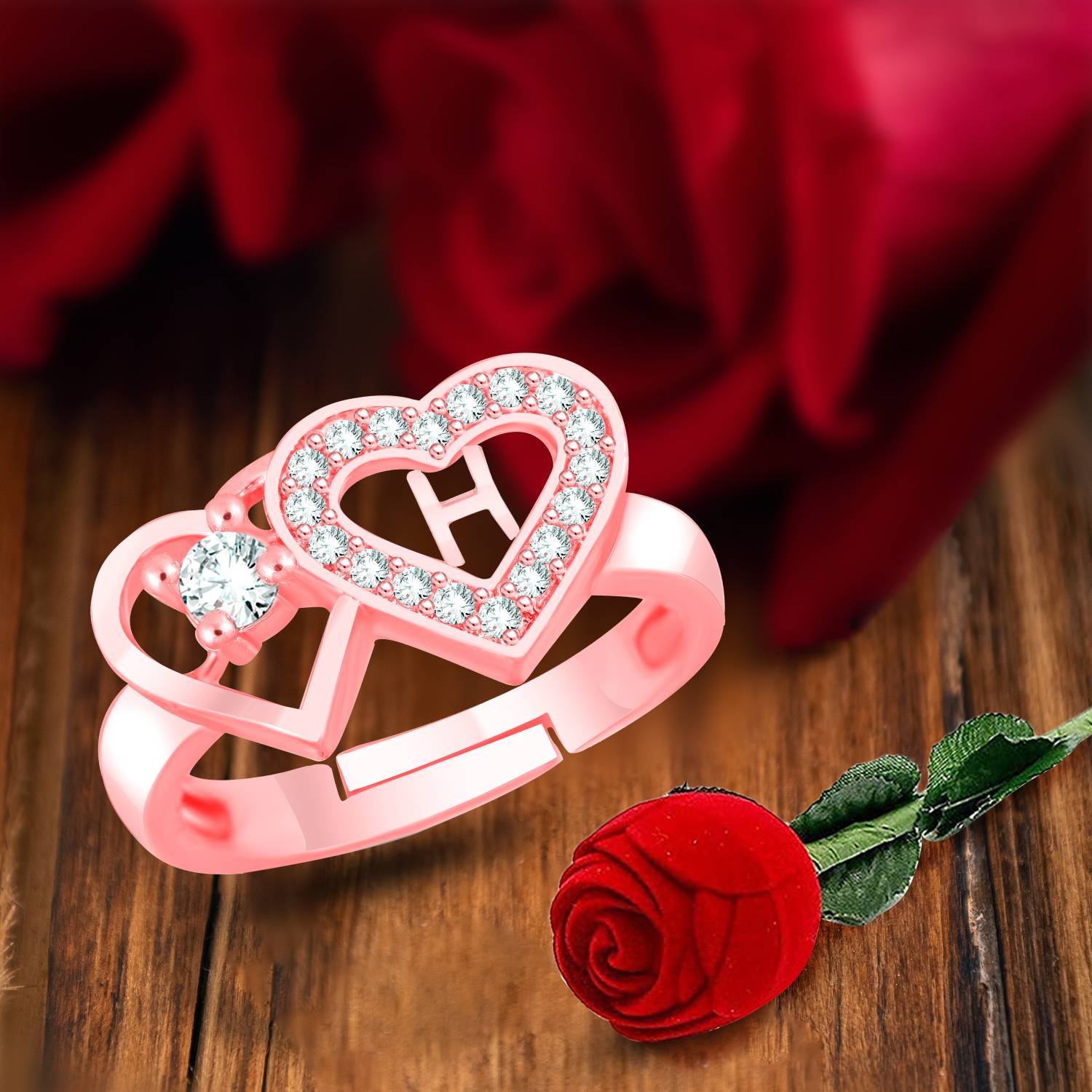 指輪・リング hineko MEENAZ adjustable rose gold ring for girls women girlfriend couple