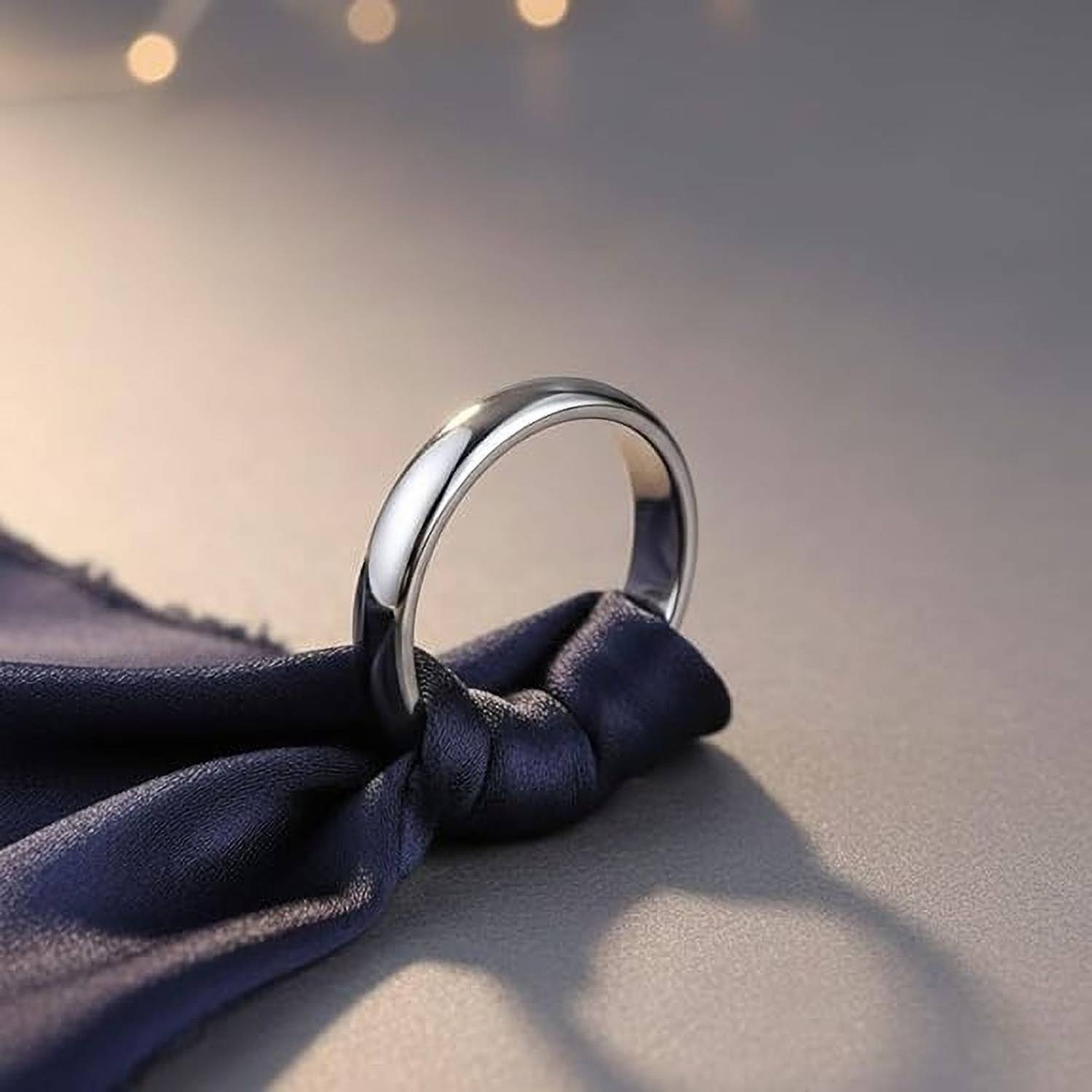 Modeva Silver Plated Stainless Steel Ring - Image 1
