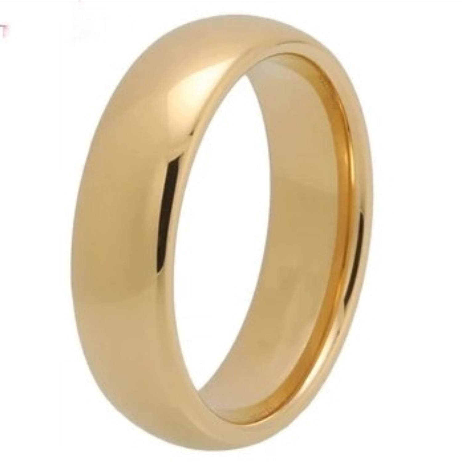 Piyush Enterprises Stylish Gold Plated Band Shape Ring Brass Gold Plated Ring - Image 5