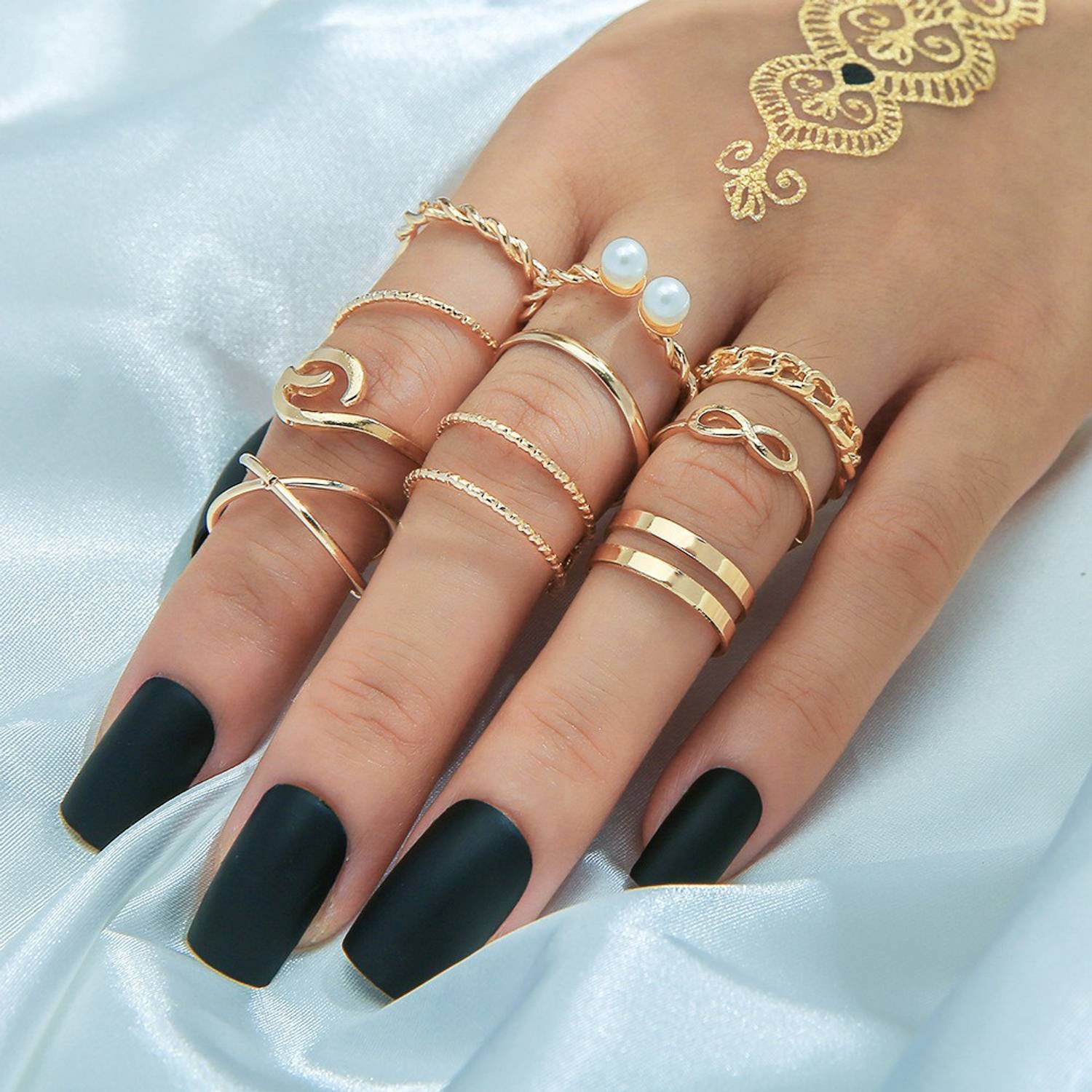 Arzonai Metal Knuckle Ring Price in India - Buy Arzonai Metal 