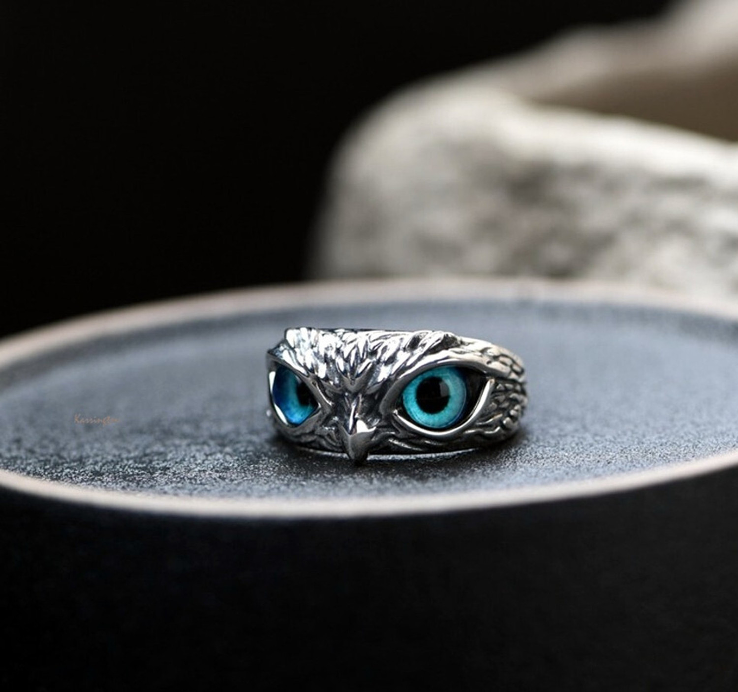 Image of kazare Women Ring | Ring For Girls | Marriage Ring | proposal Ring Brass Rhodium Plated Ring Set