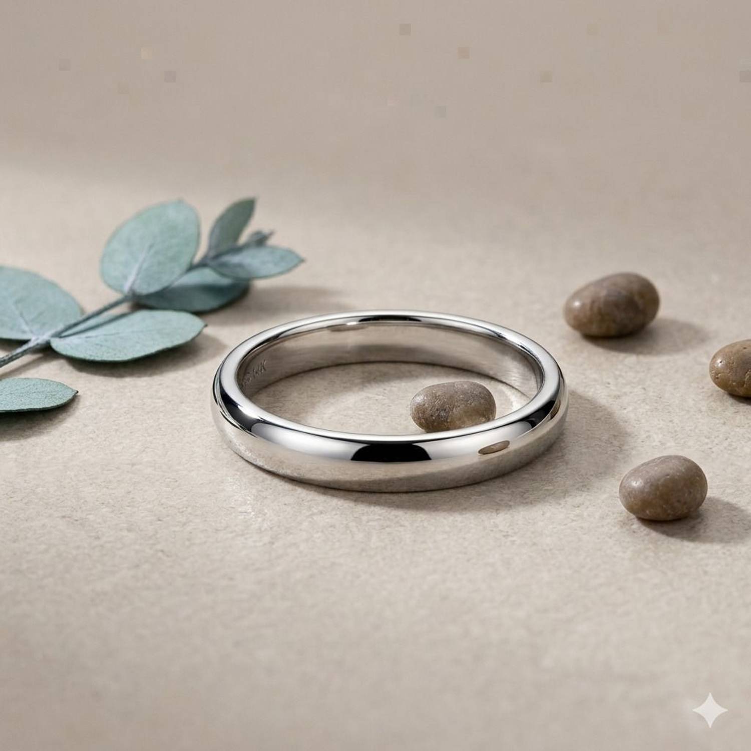 Modeva Silver Plated Stainless Steel Ring - Image 4