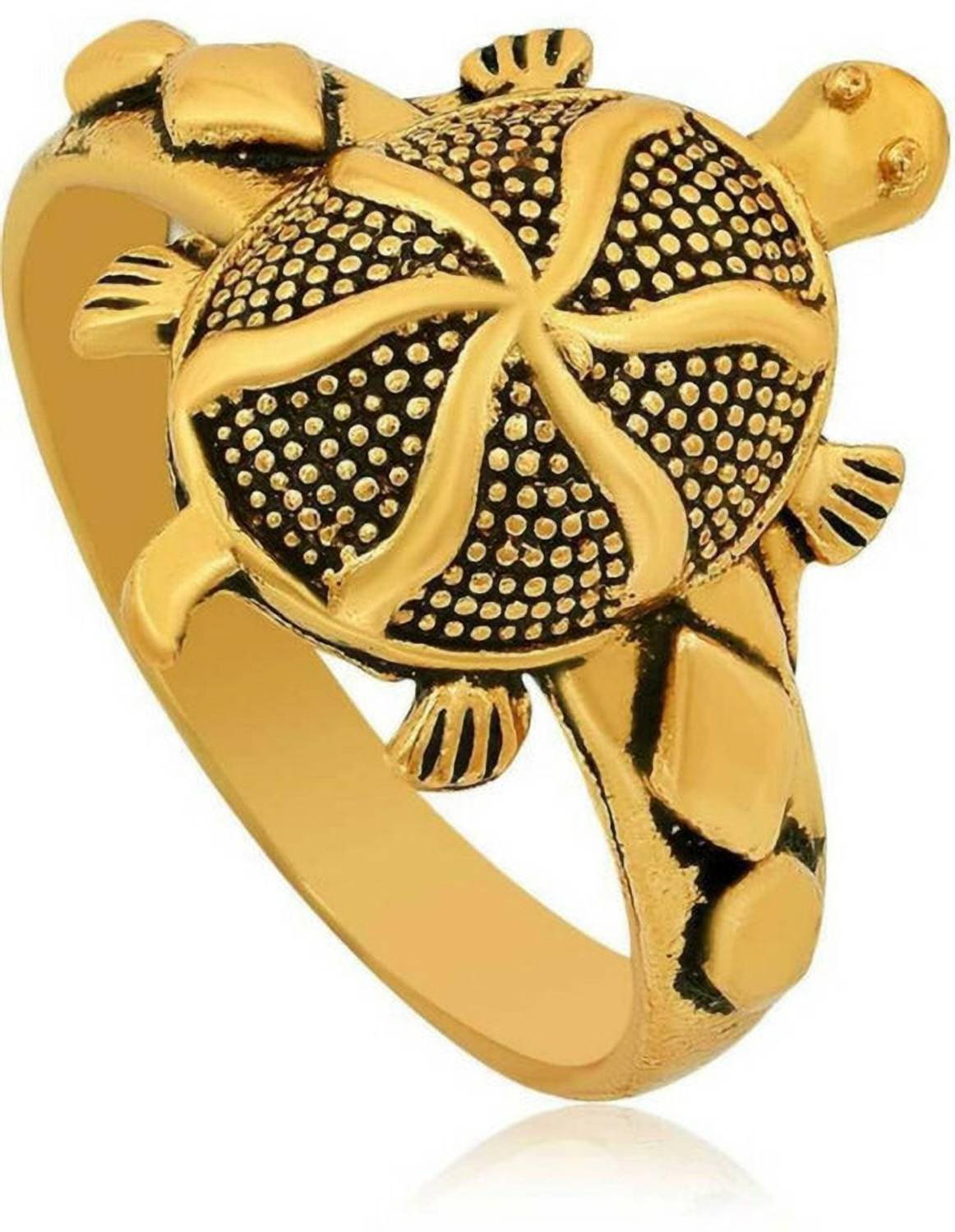 Dynamic Retail Global Tortoise Turtle Kachua Meru Ring for Men