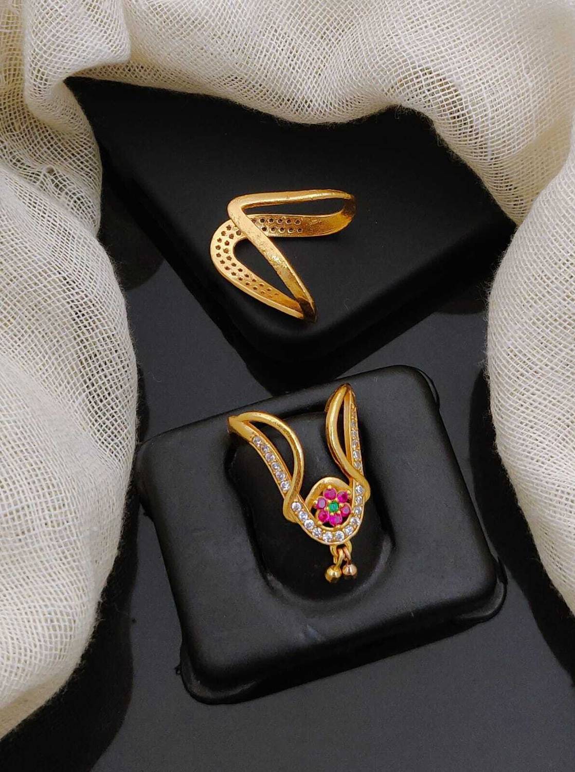 bettar think Brass Gold Plated Ring