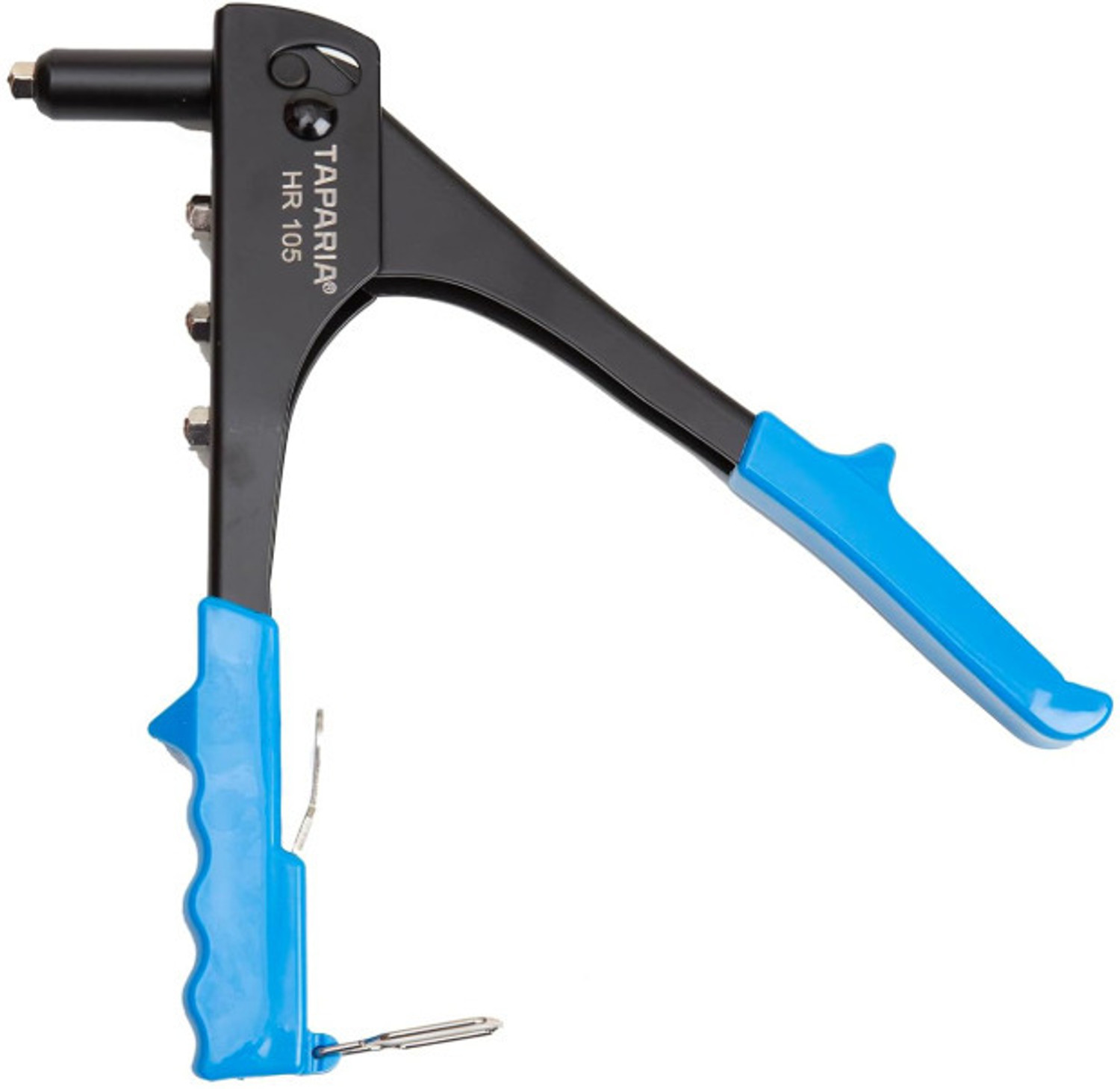 Image of taparia Hand Riveter Gun 10.5 inch (266mm) Manual Used for Aerospace Automotive Construction Heavy Duty Squeeze Rivet Gun