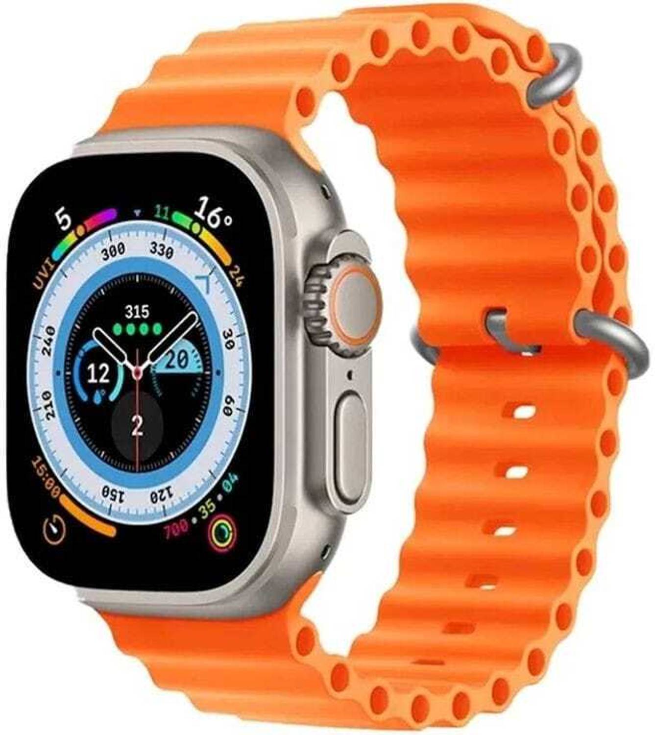 Arceus T800 Ultra Smart Watch Series 8 orange :- om/01 Smartwatch