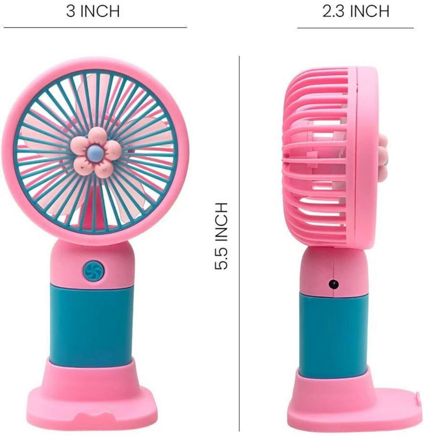 Image of Xcillince Toys Pocket Size Mini Cooling Fan USB Rechargeable with Strong Wind
