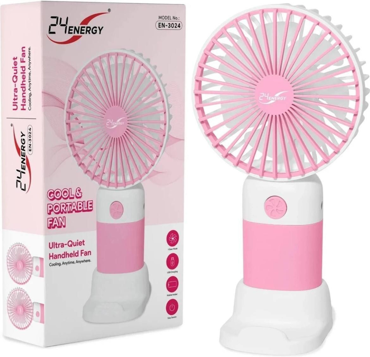 Image of Xcillince Toys Pocket Size Mini Cooling Fan USB Rechargeable with Strong Wind