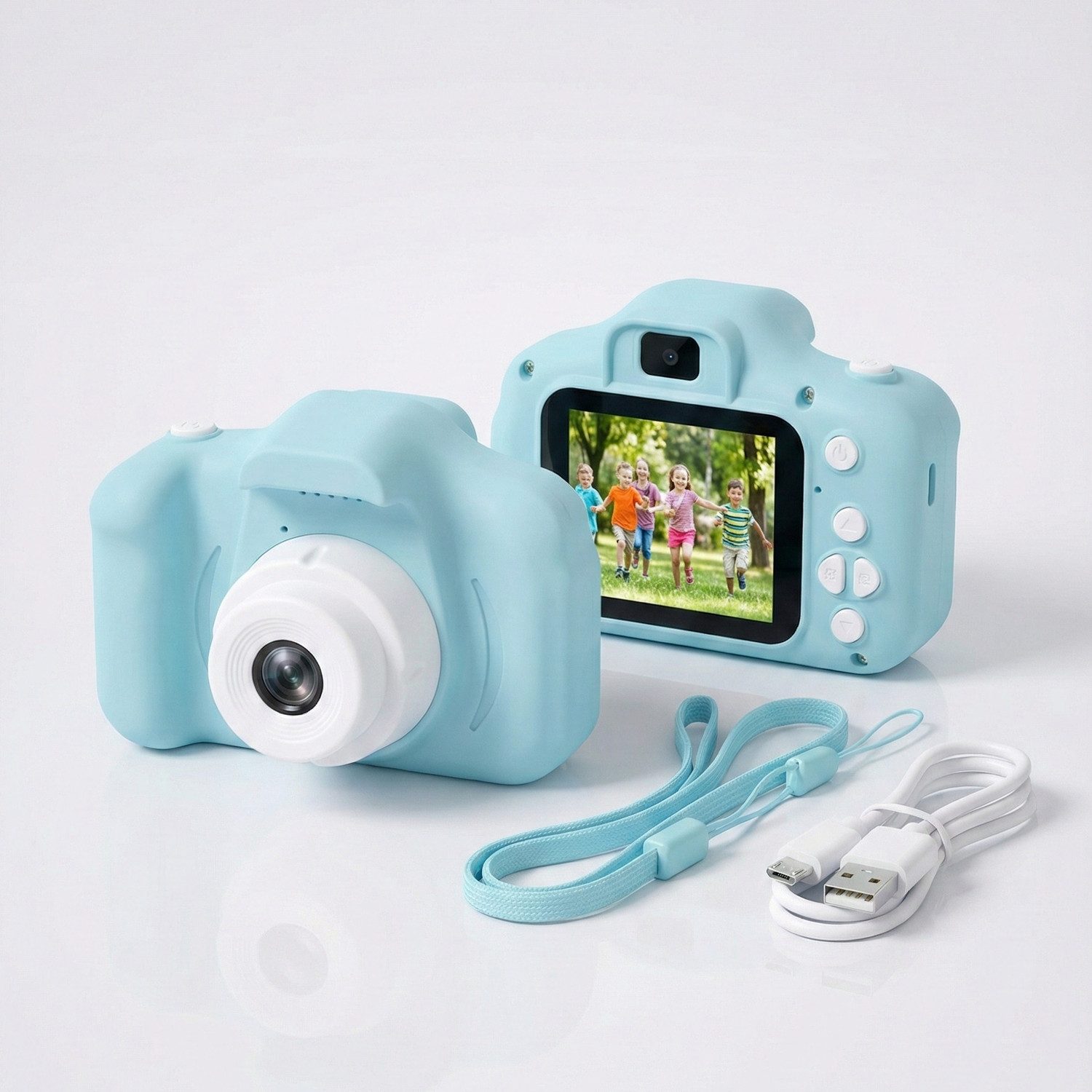 Image of Fiddlys Kids Digital Camera for Boys & Girls |USB Rechargeable Mini Camera
