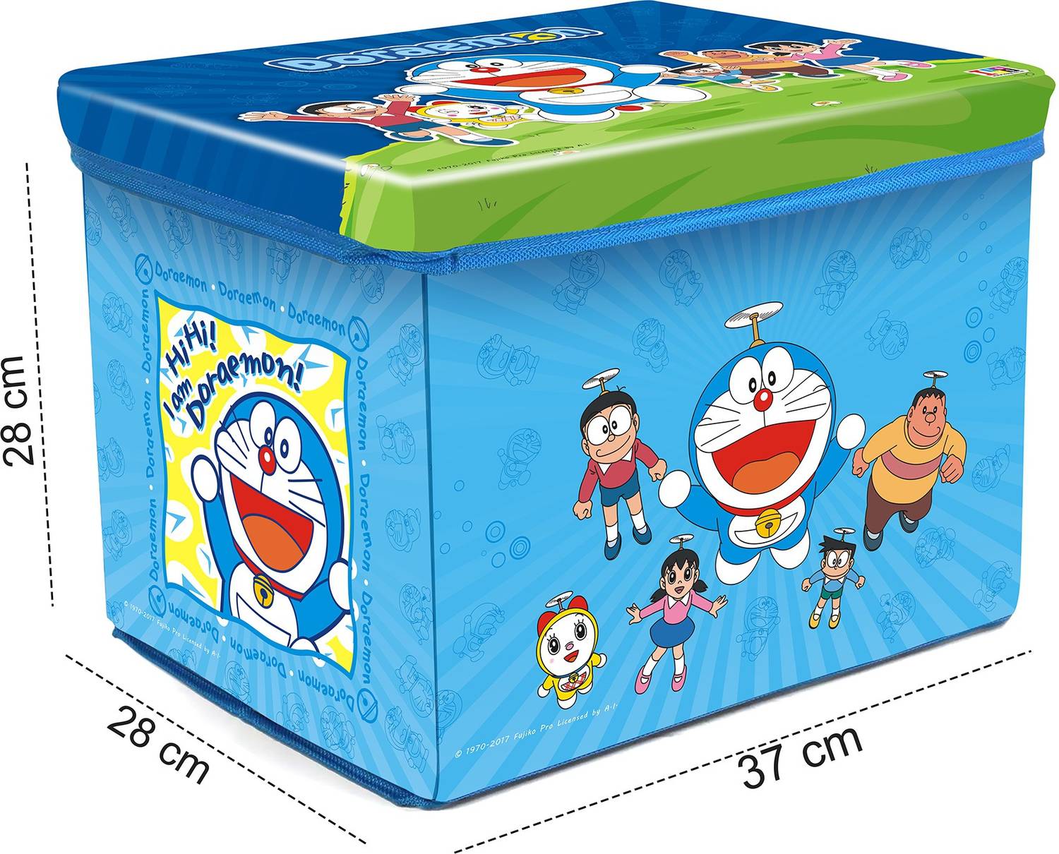 user_c7d7d101yukiemon TOYナイトボックス 4点 Doraemon Toy Box - Blue - Toy Box - Blue . Buy Doraemon, Nobita