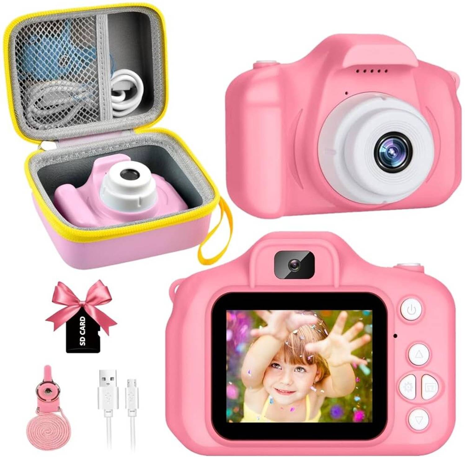 Hokti Kids Selfie Camera 13MP 1080P HD FE001