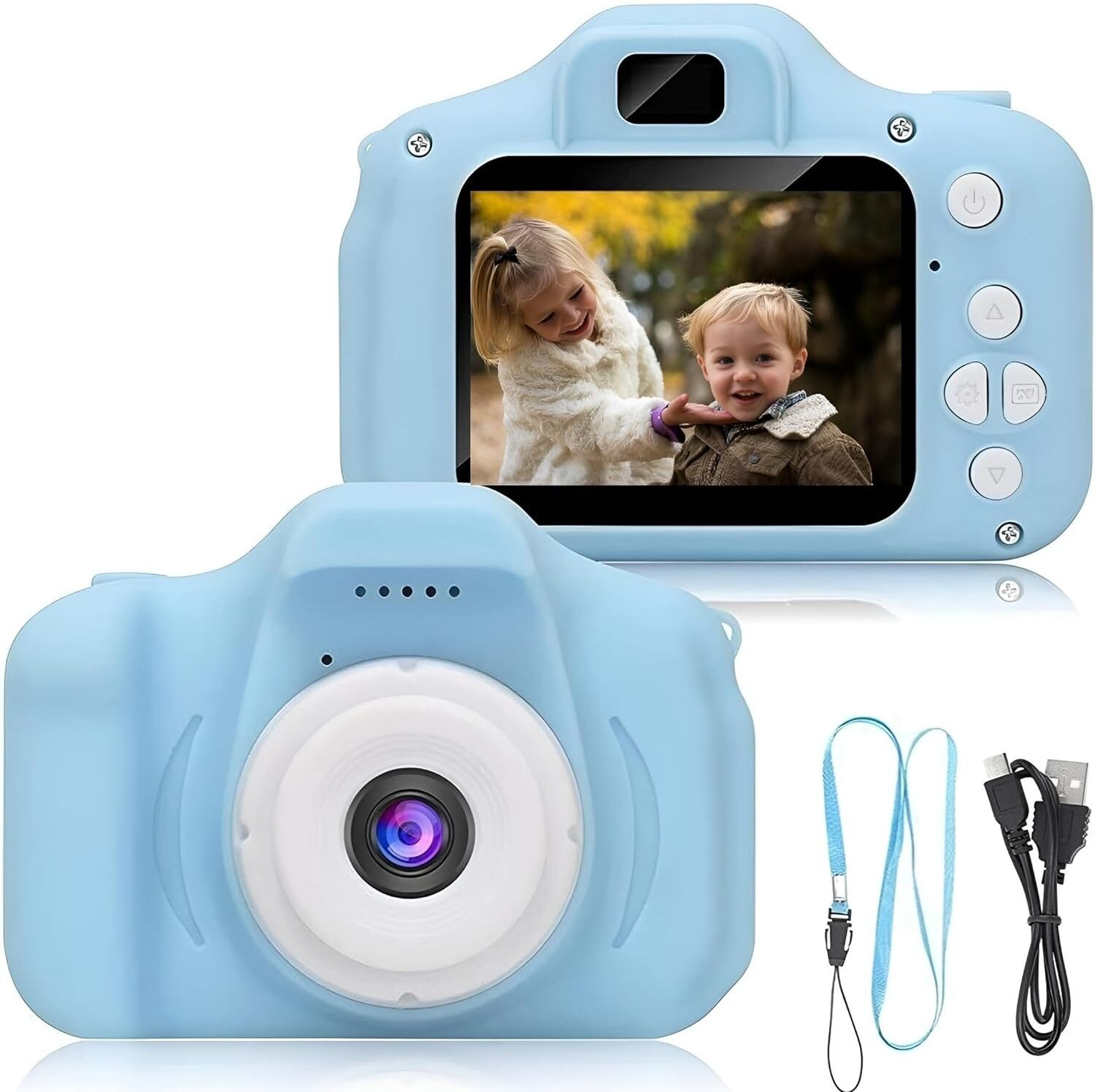 Image of Vinni 2025 Kids Digital Camera, 6+ Years, Photo & Video Recorder, Full HD 1080P, Portable Sports and Action Camera