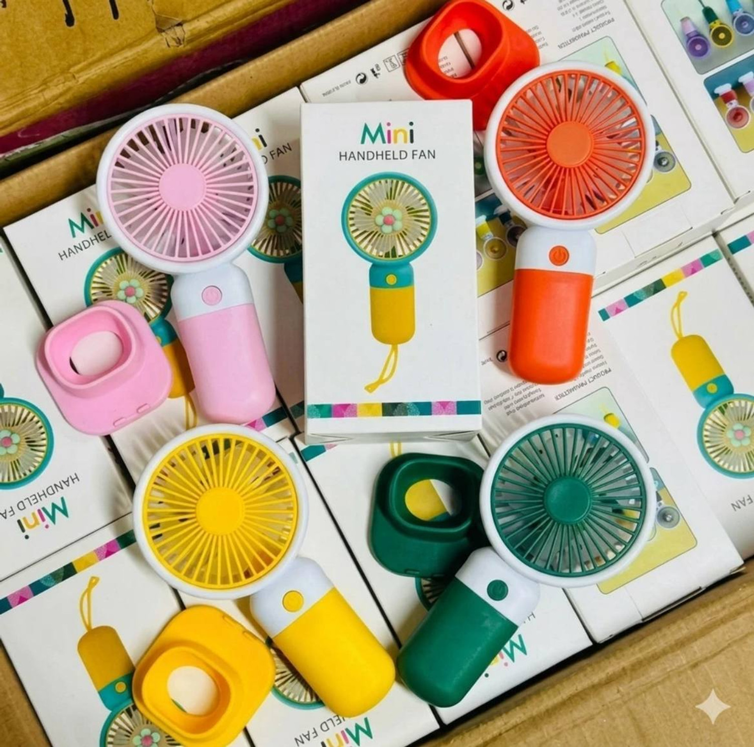 Image of Xcillince Toys Pocket Size Mini Cooling Fan USB Rechargeable with Strong Wind