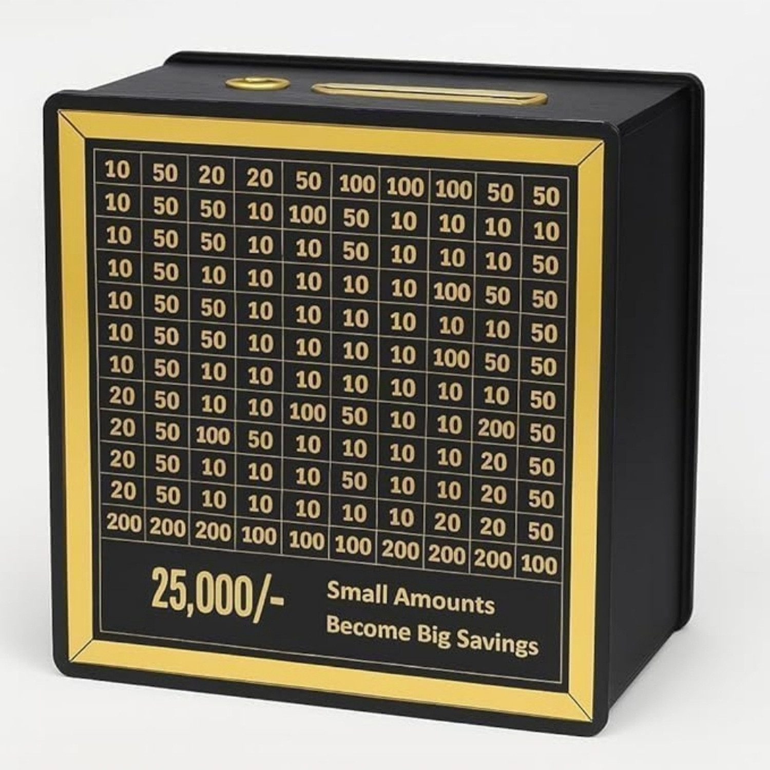 Image of kankot 25k money saving box, small amount become big saving (25000) Coin Bank