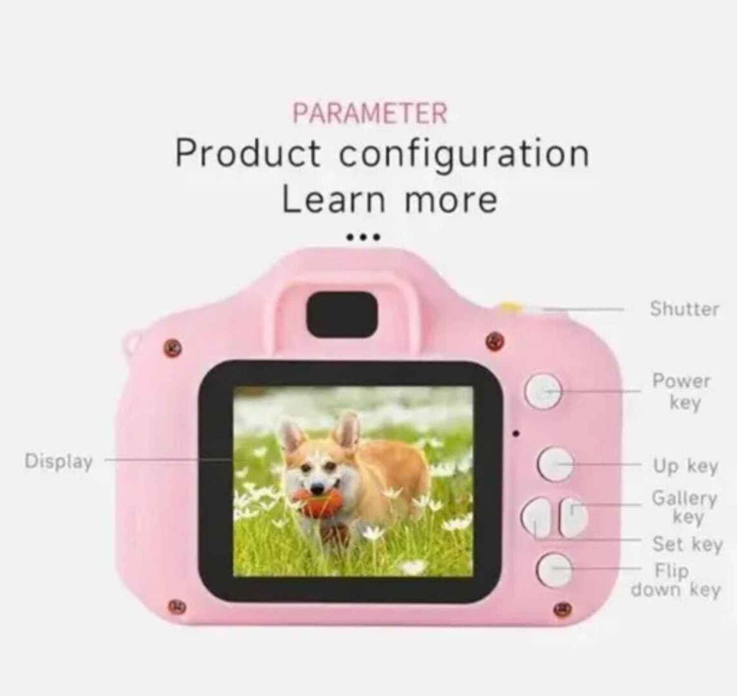 Image of TUSHIKA Kids Digital Camera for Computer Child Video Recorder boy and girls