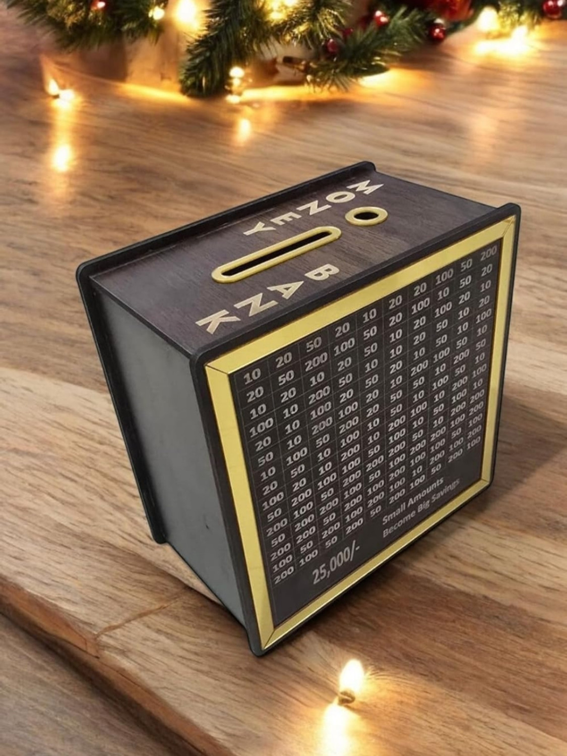 Image of kankot 25k money saving box, small amount become big saving (25000) Coin Bank