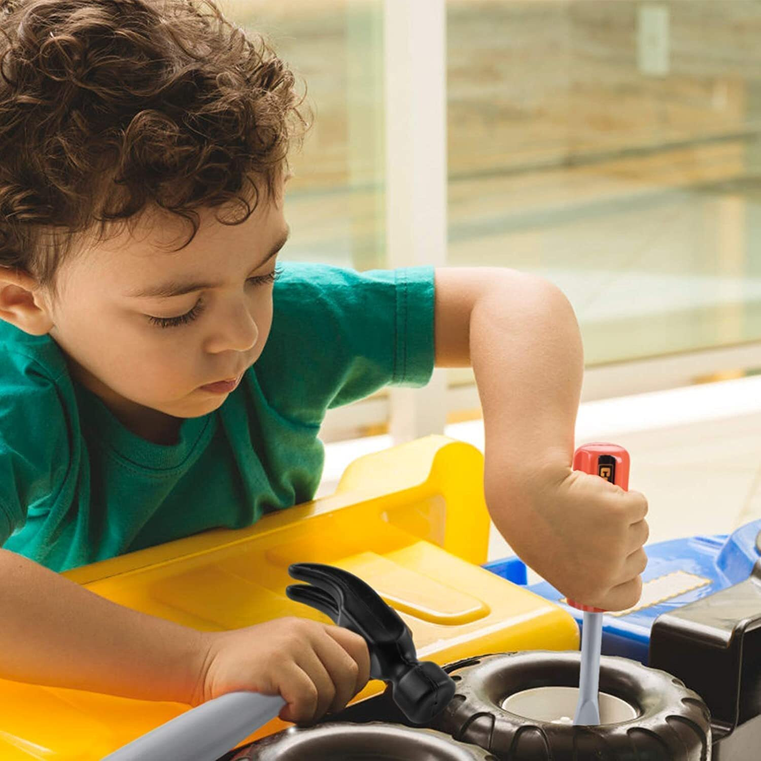 Image of Super Toy Mechanics Helmet Tools Kit Toys for Kids