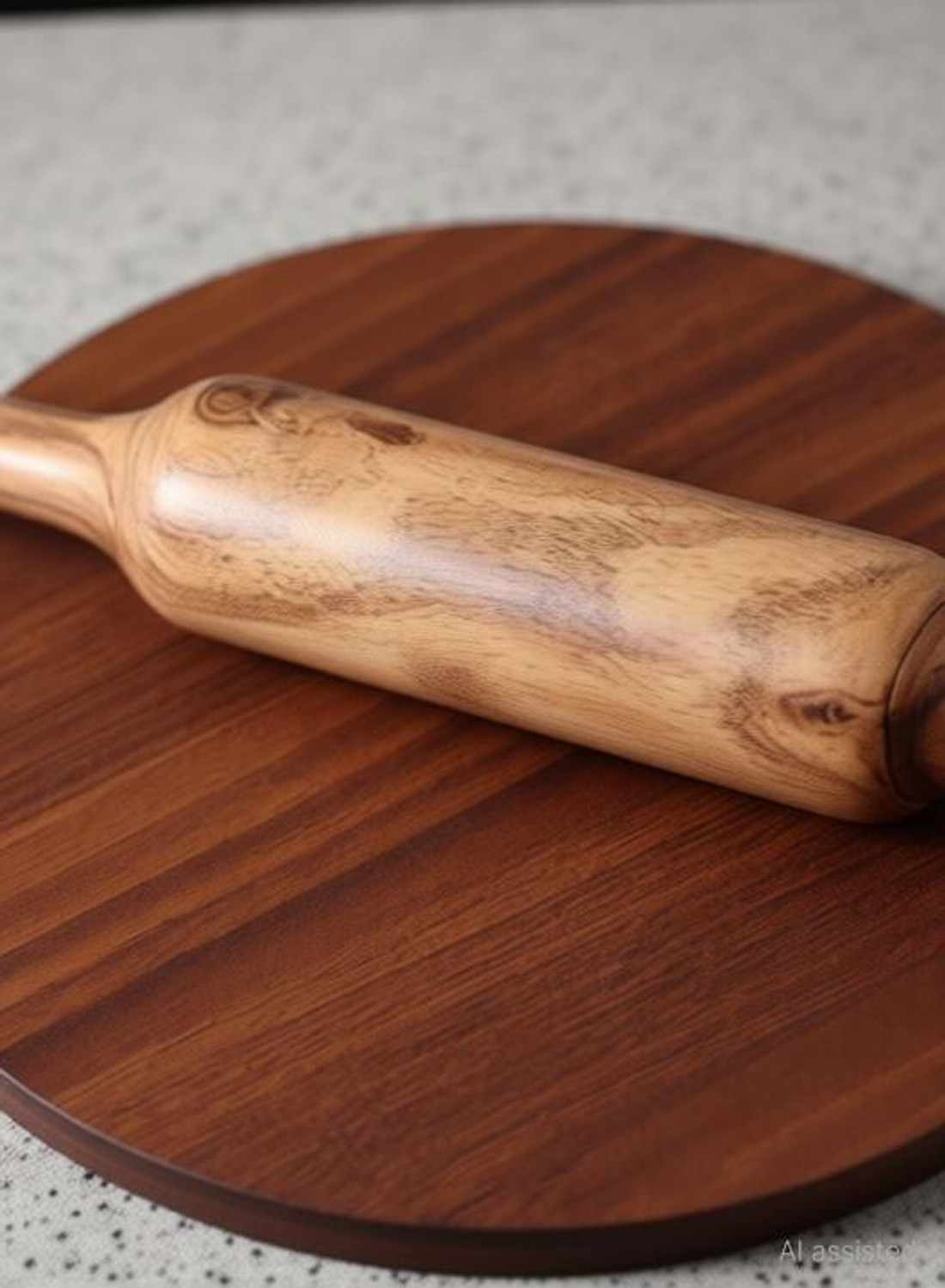 Image of Shopsidex Chakla belan roti maker /chapati maker chakla 9 inch belan 12 inch wooden Rolling Pin & Board