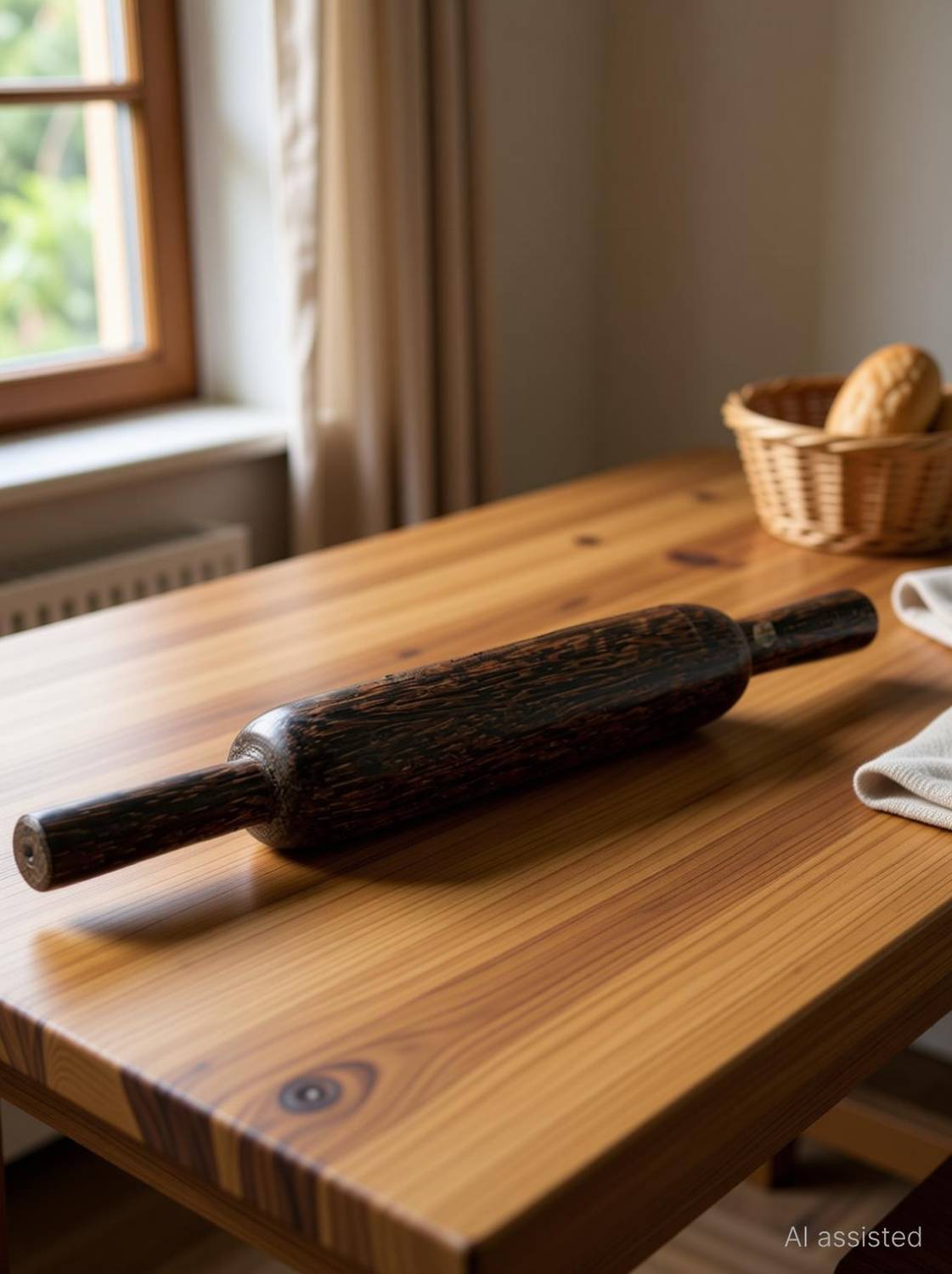 BSKING MART wooden belan Rolling Pin