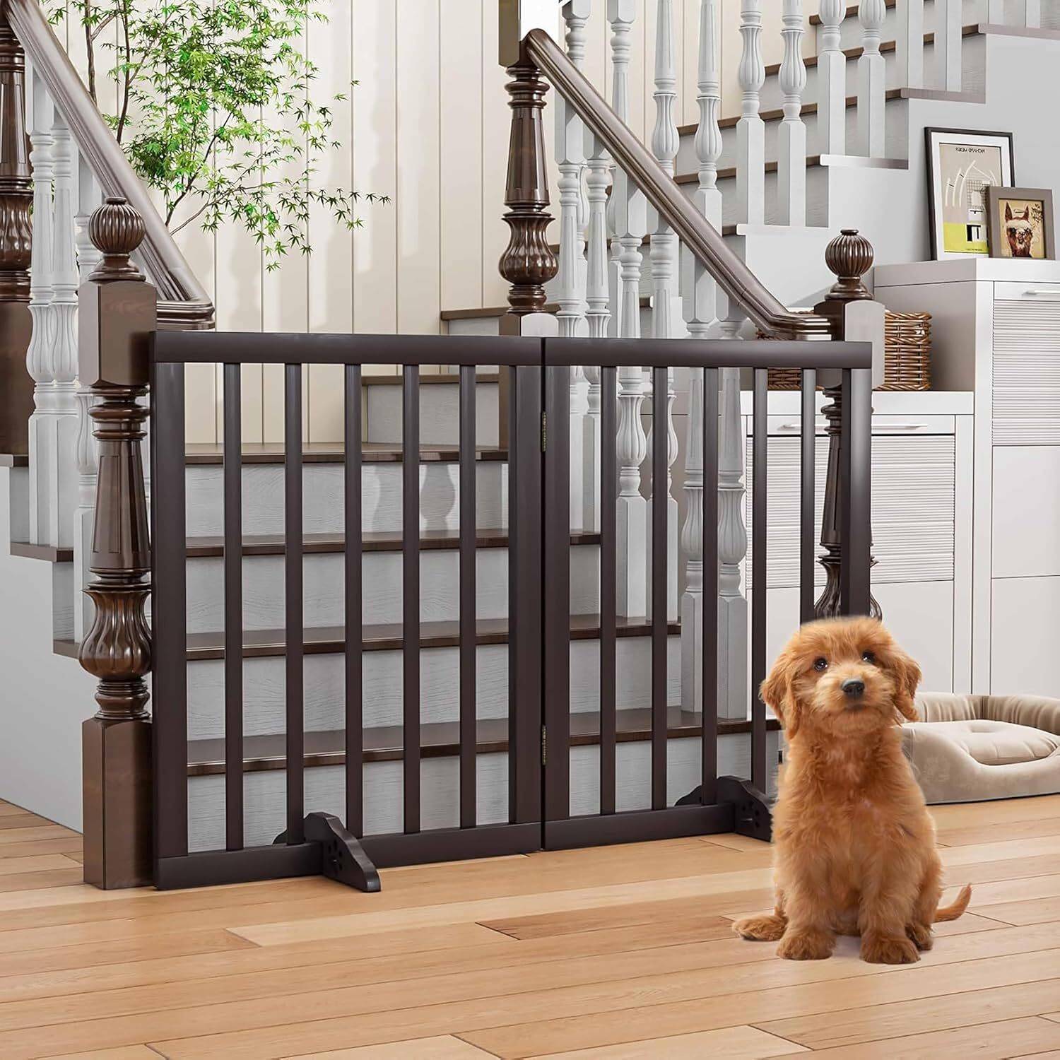 Beliefwood Pet safety room divider Engineered Wood Decorative Screen Partition