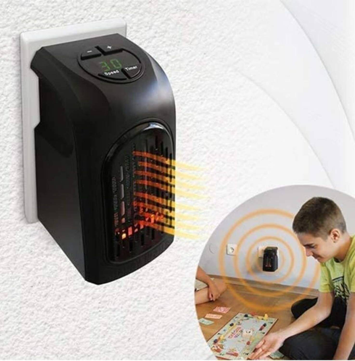 Hypraaa Mini Electric Portable Heater For Room Fan Room Heater