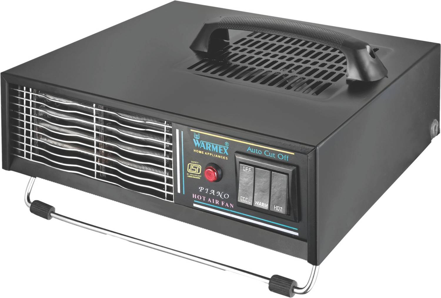 Warmex Home Appliances Fan Room Heater HC01 (Black) HC 01 Fan Roo
