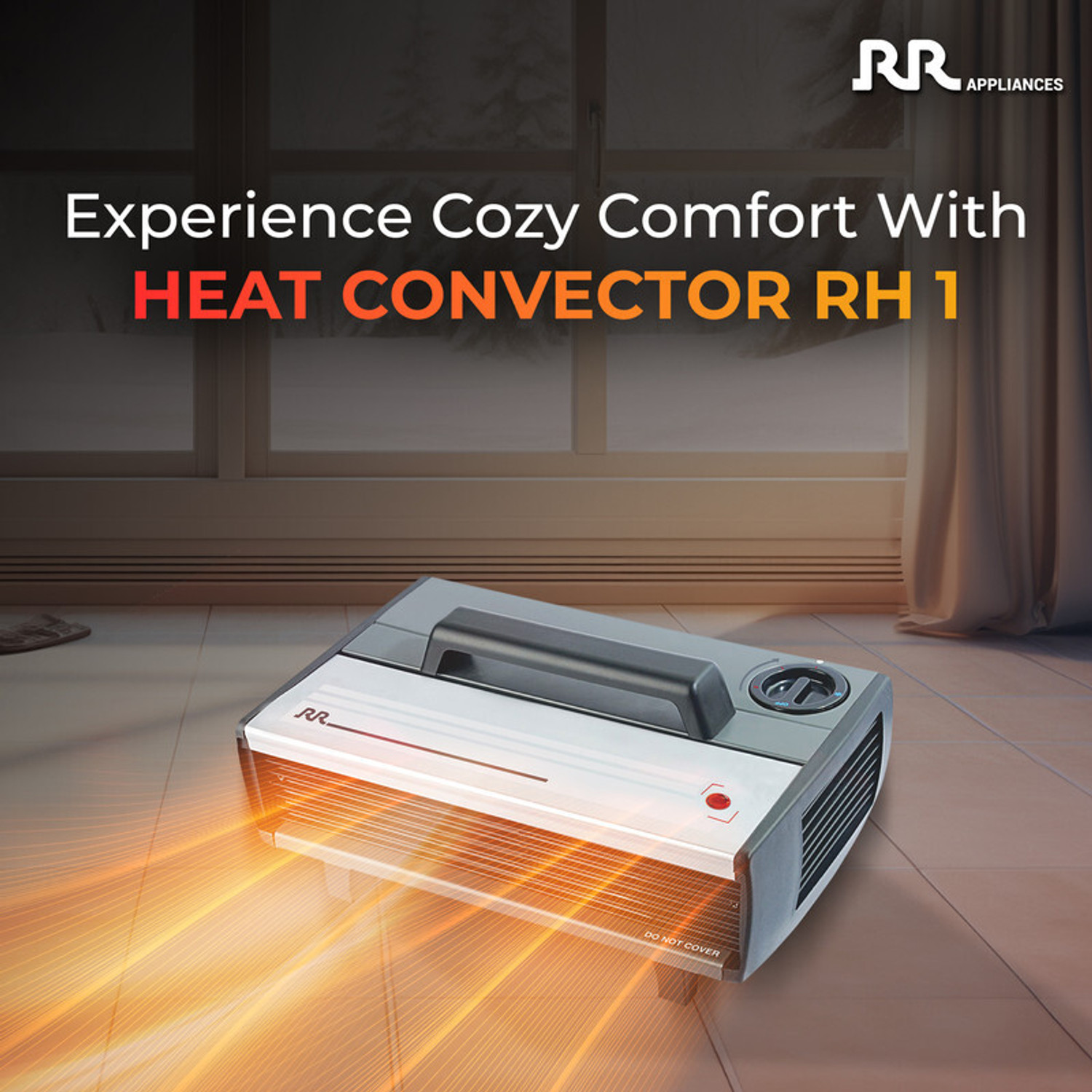 Image of RR Heat Convector (RH1) RH 1 Fan Room Heater