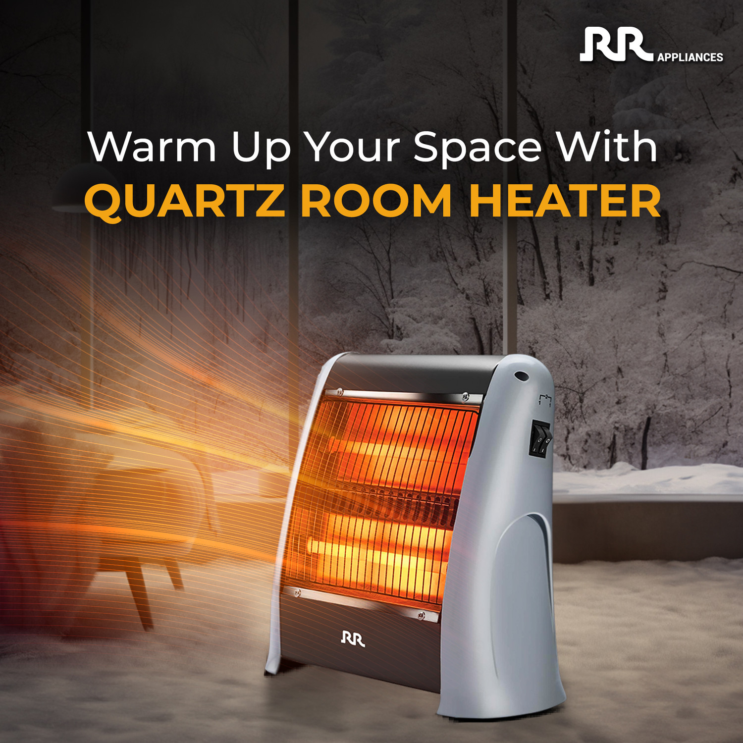 Image of RR T1247106AA38 QH-RH3 Quartz Room Heater