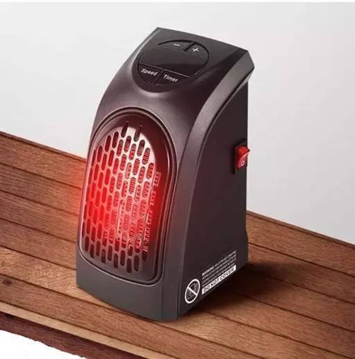 NUVIO Portable Wall Heater Warmer, Mini Blower Heater for Winter