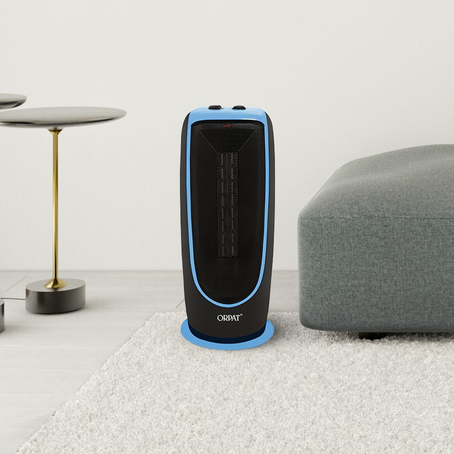 Image of ORPAT Climate Control PTC Heaters OPH-1430 1100W /2200W - Blue Radiant Room Heater