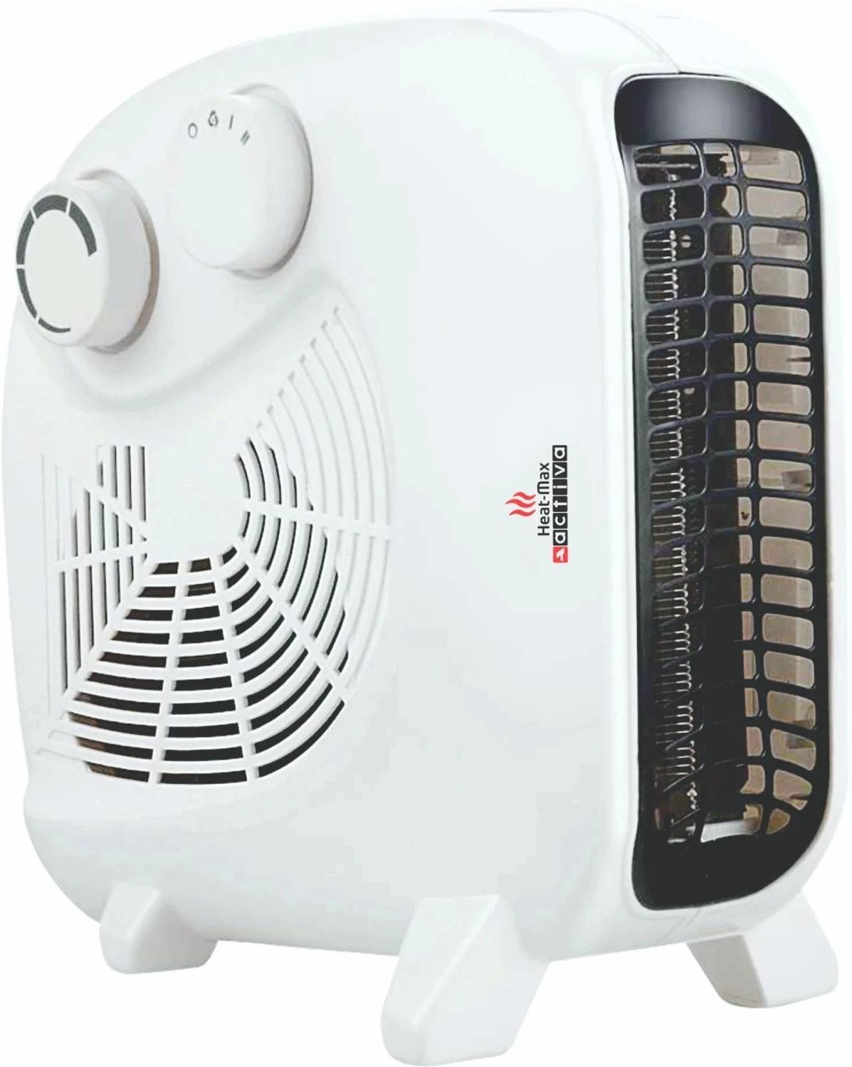 ACTIVA Heat Max 2000 Watts Room Heater (White color ) with ABS body Fan Room Heater