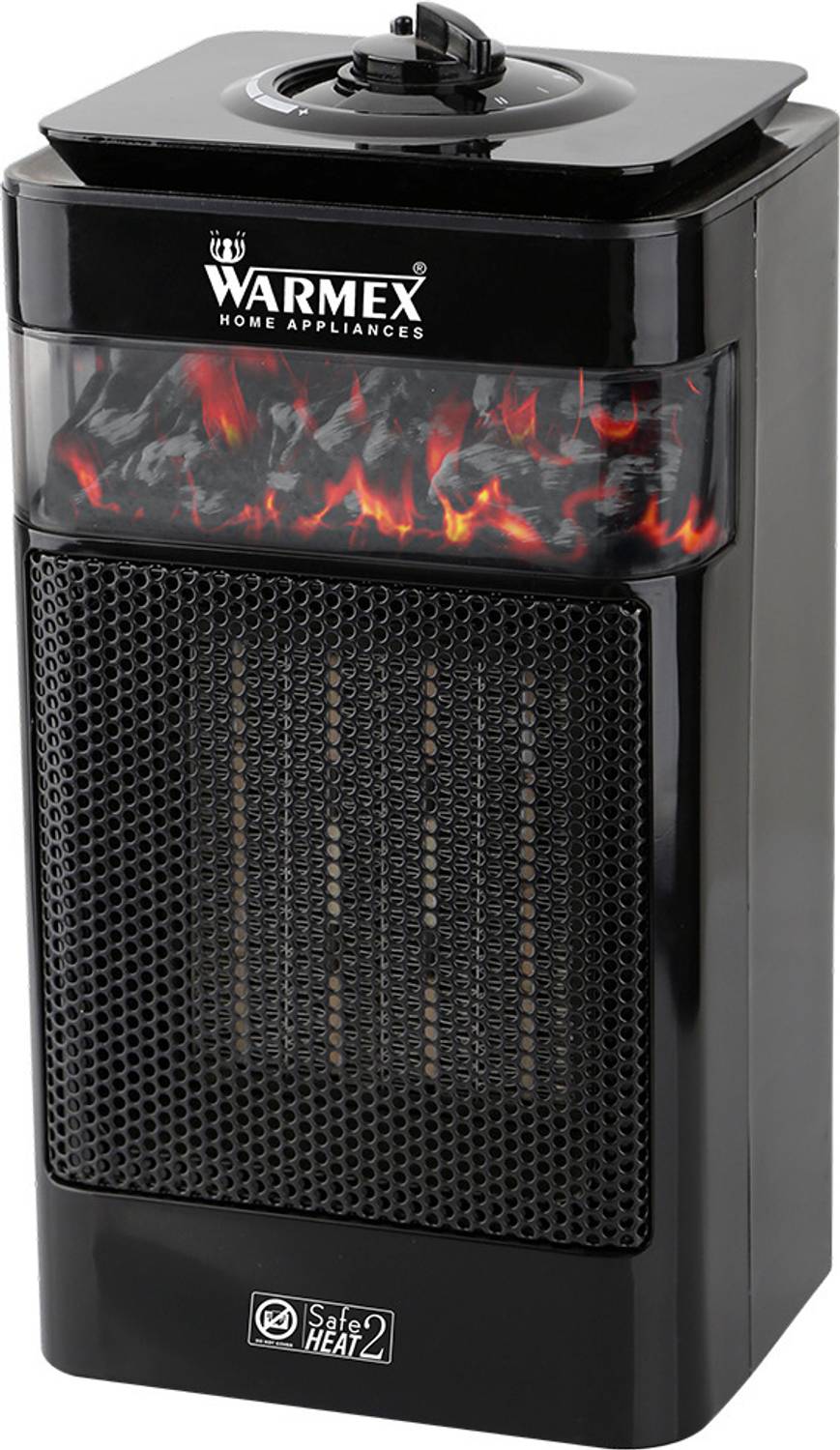 Warmex Home Appliances 750/1500 Watts PTC Bonfire + Fan Room Heat