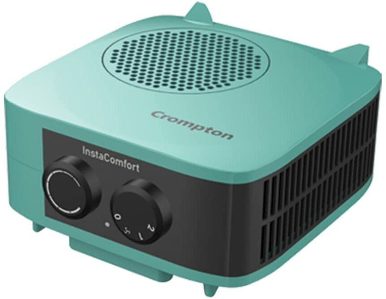 Image of Crompton Insta Comfort Room Heater 2000 Watts Heat Convector with Adjustable Thermostats Hybrid Cyan (ACGRH- INSTACOMFORT) Fan Room Heater