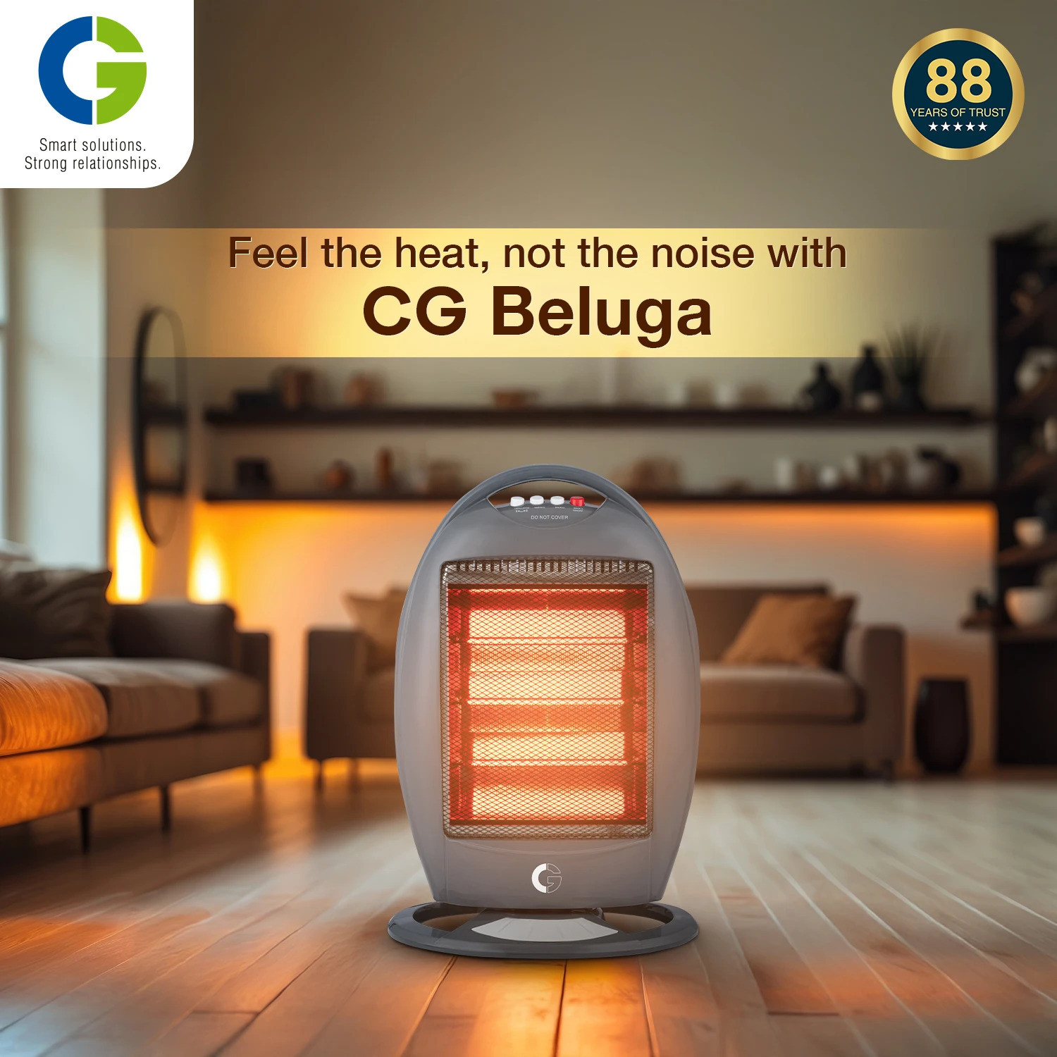Image of CG RHBEL3H Halogen Room Heater
