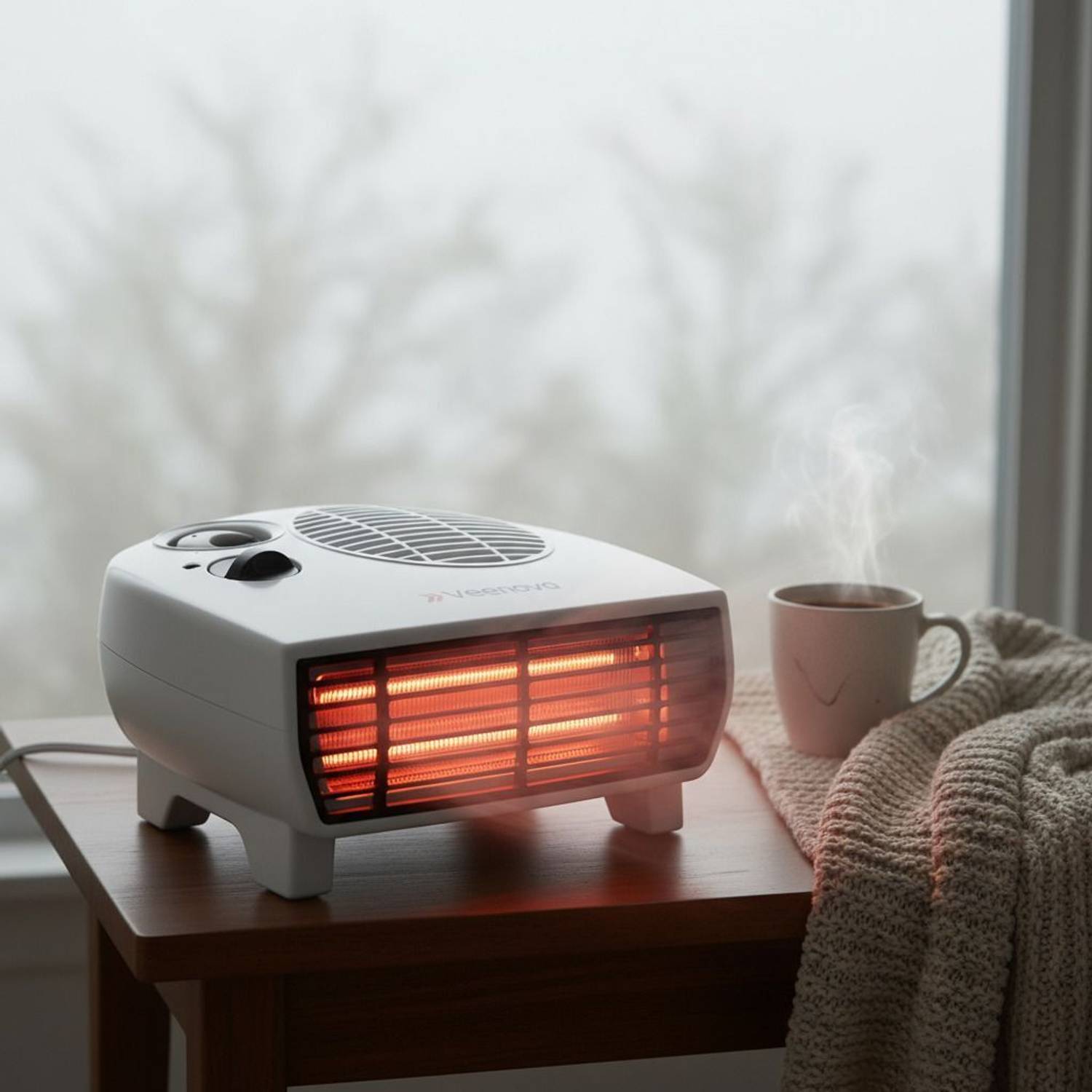 Veenova Winter Essentials Room Heater Portable Fan Blower with