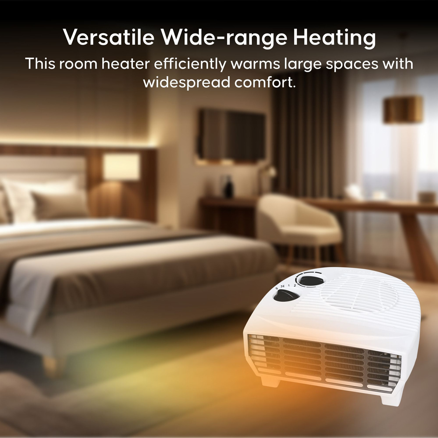 Image of Havok Fan Heater 2000W Fan Room Heater