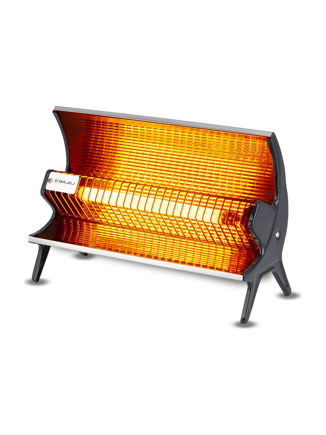 Image of BAJAJ j Flashy 1000 Watts Radiant Room Heater (Steel) Halogen Room Heater