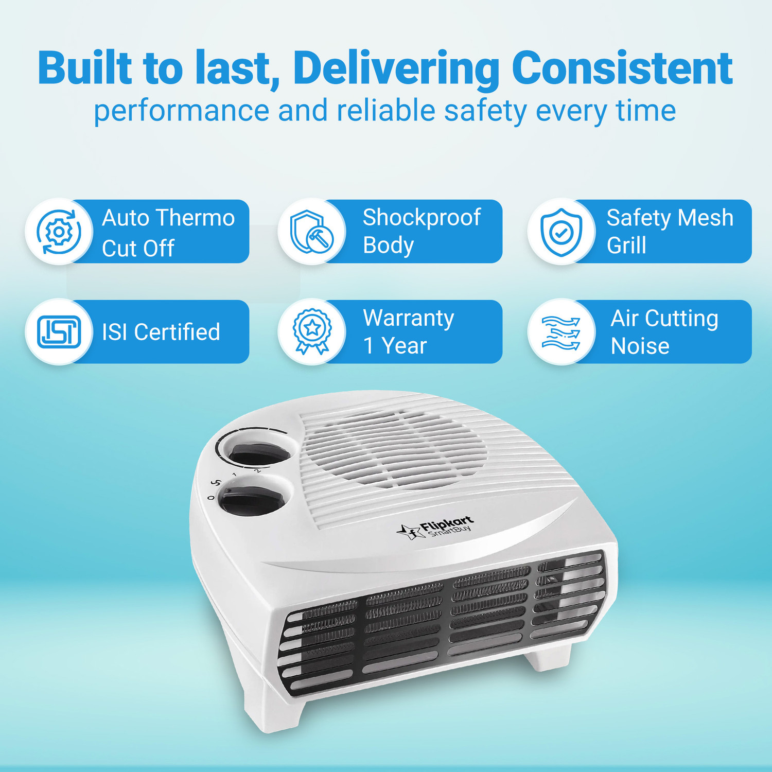 Image of Flipkart SmartBuy Insta Blaze Neu Fan Room Heater